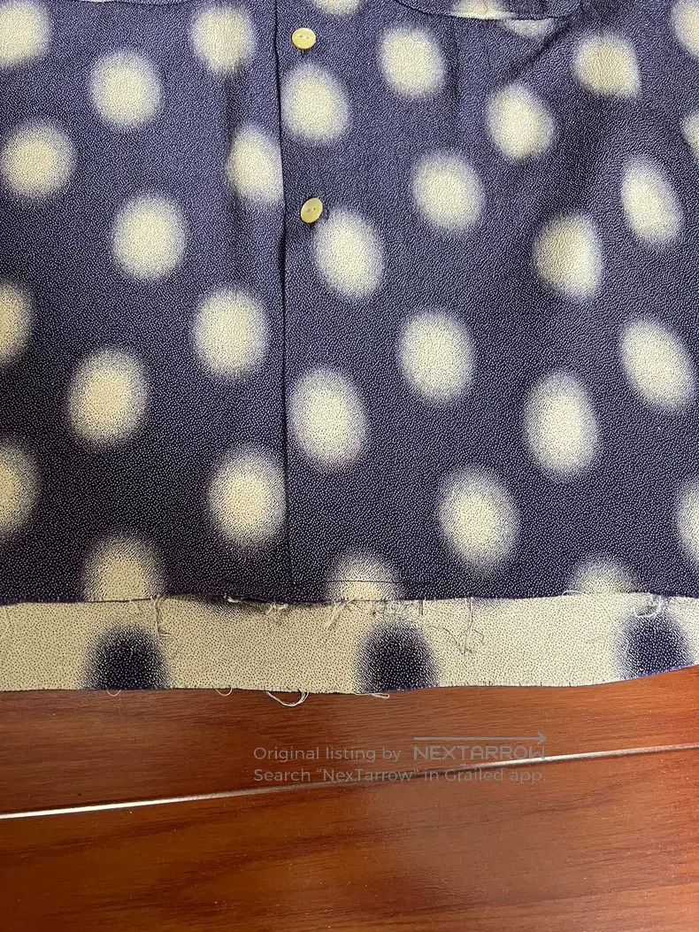 Needles Needles Blue and purple polka-dot shirt Size US M / EU 48-50 / 2 - 3 Thumbnail