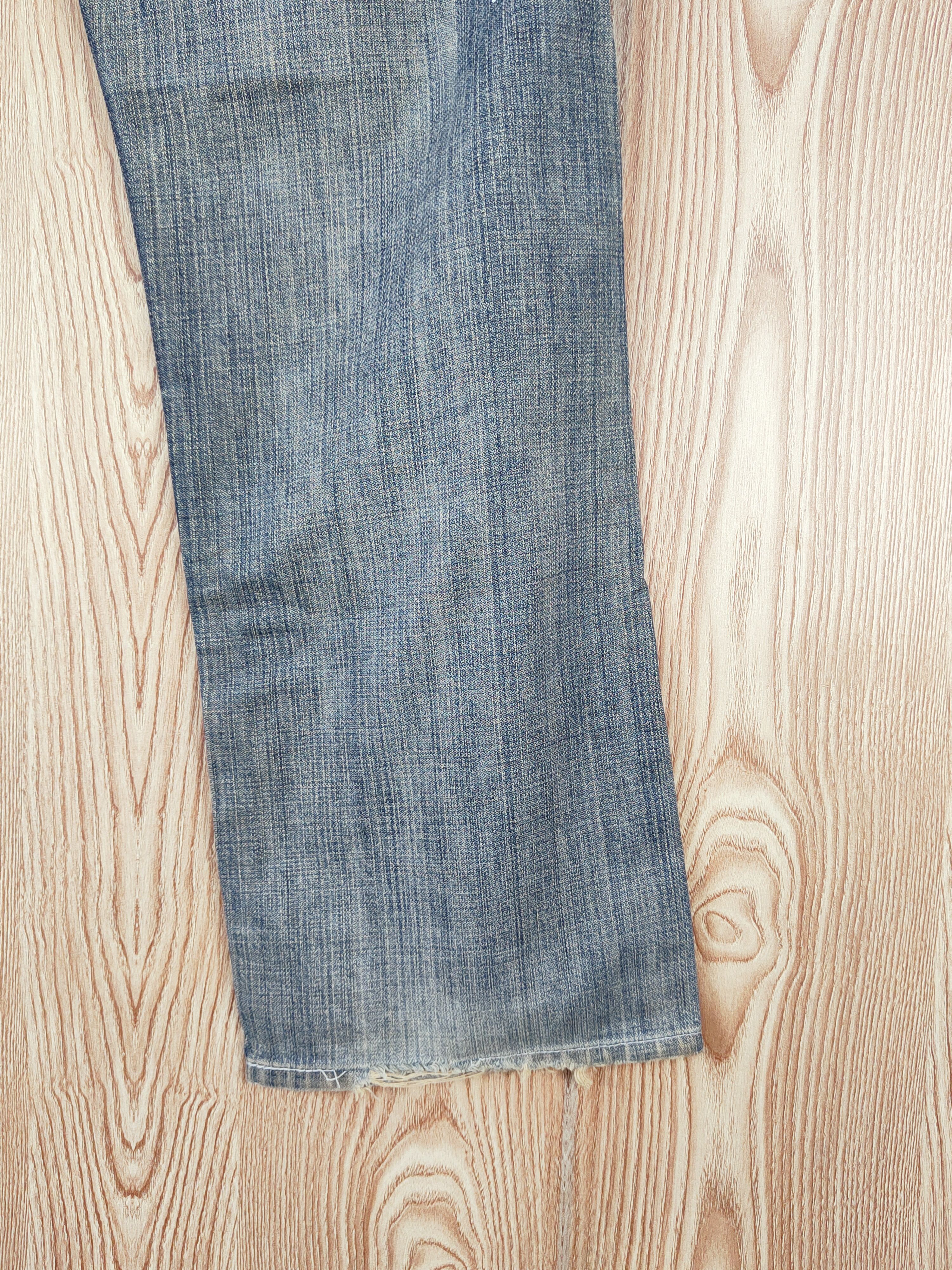 Japanese Brand 503 Levi's Dark Blue Faded Distressed Ripped Jeans #W511 Size US 30 / EU 46 - 12 Thumbnail