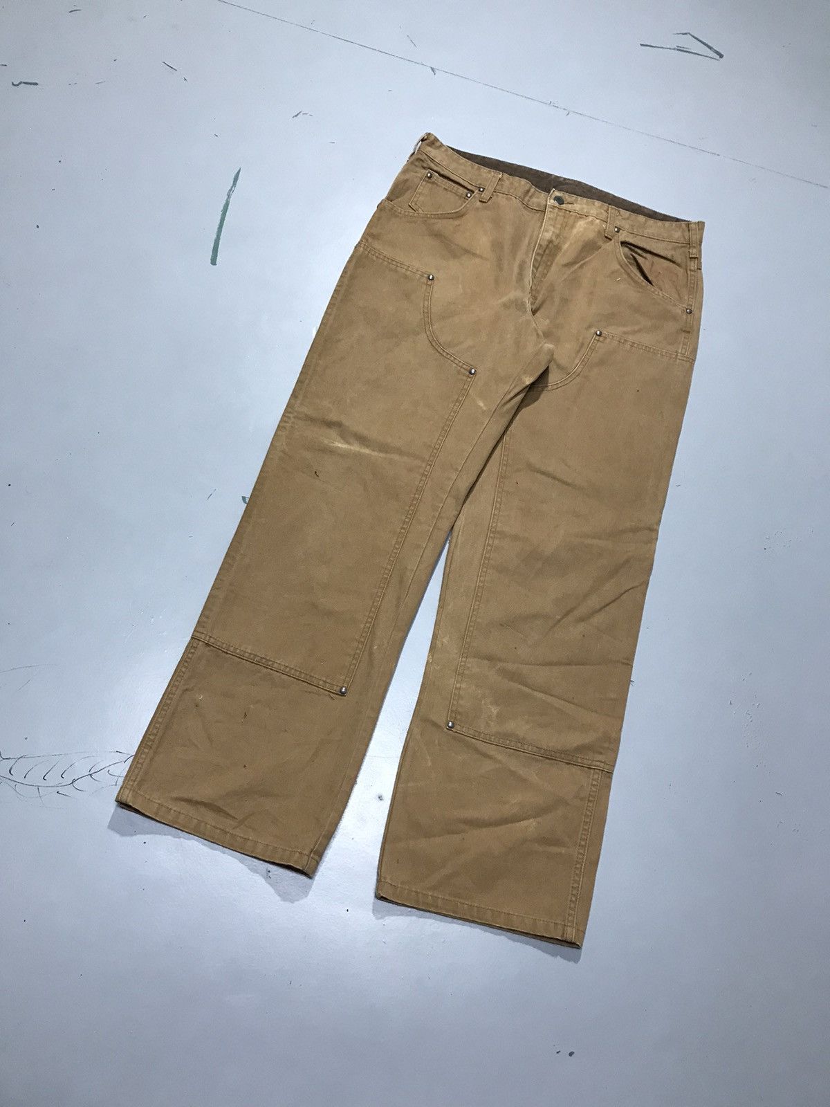 Dickies Vintage dickies double knee workwear denim Size US 38 / EU 54 - 3 Thumbnail