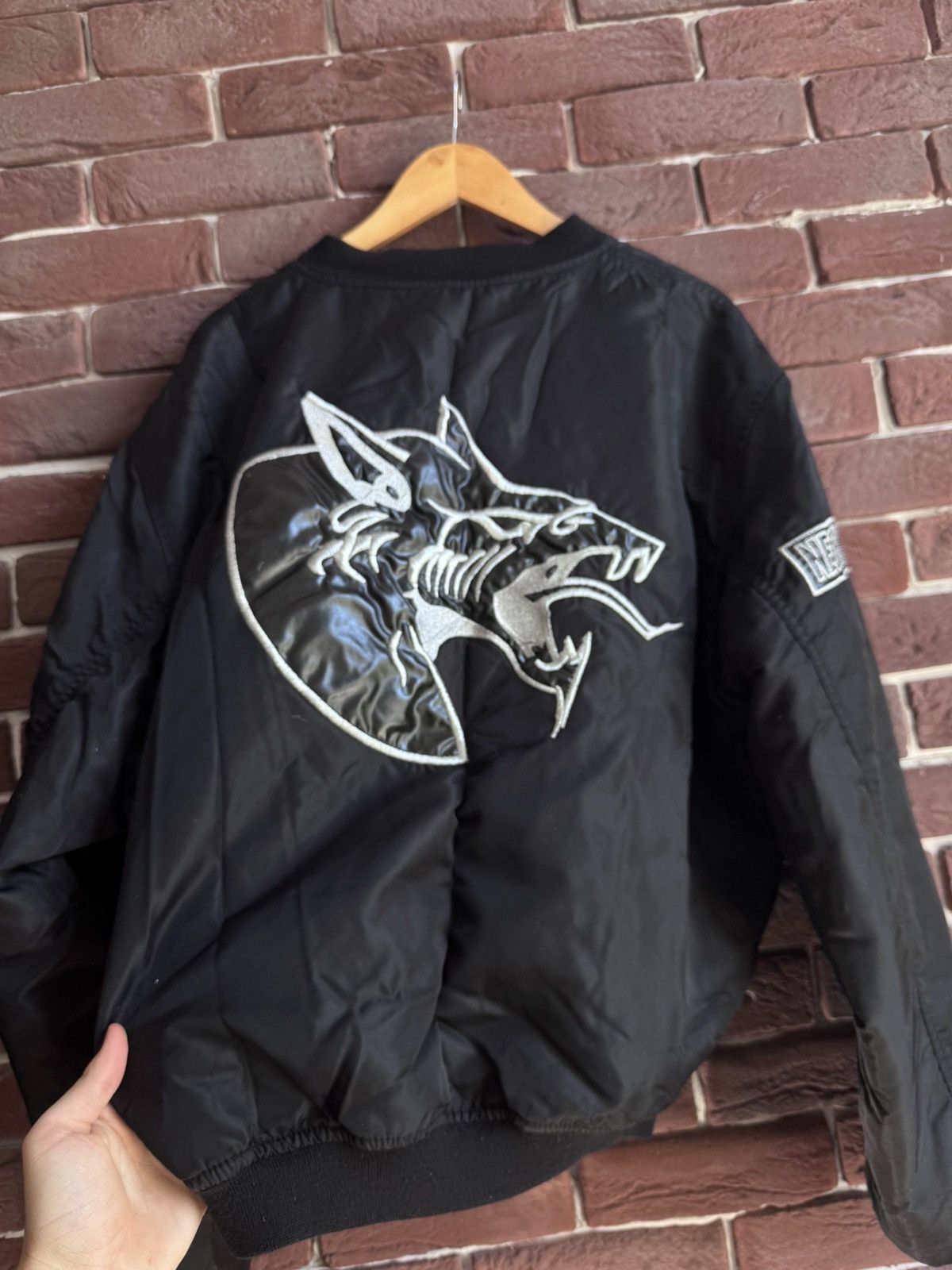 Thunderdome Rare 00s DJ Neophyte Bomber Jacket Gabber Hardcore L Black Size US L / EU 52-54 / 3 - 7 Thumbnail
