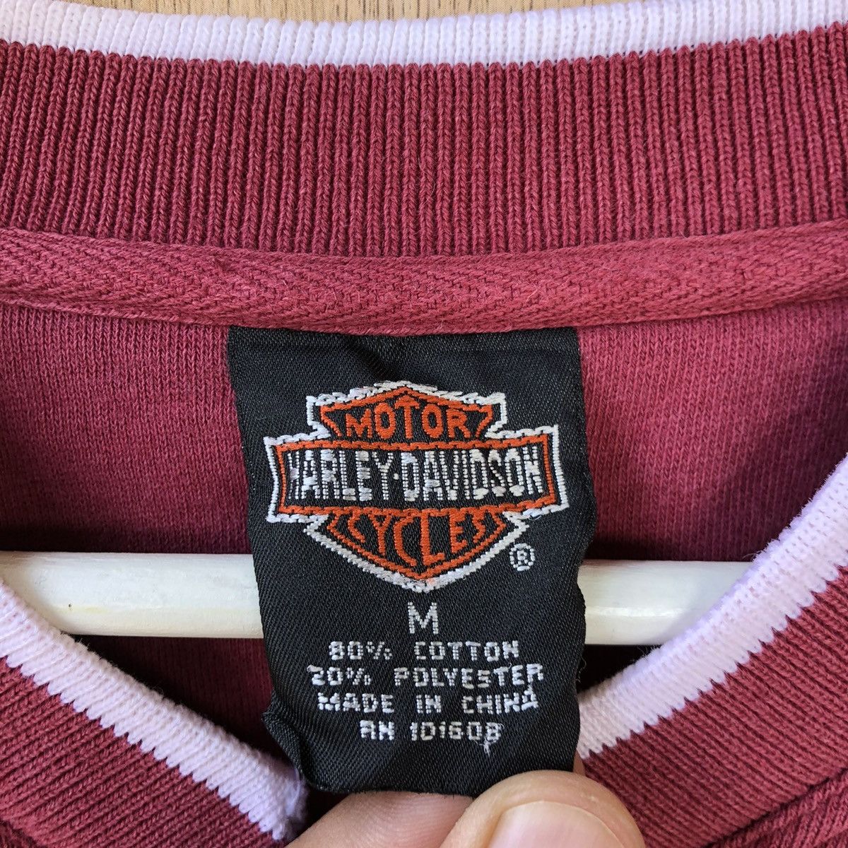 Harley Davidson × Vintage Vintage Harley Davidson Motorcycle Pullover Sweatshirt Size US M / EU 48-50 / 2 - 7 Thumbnail