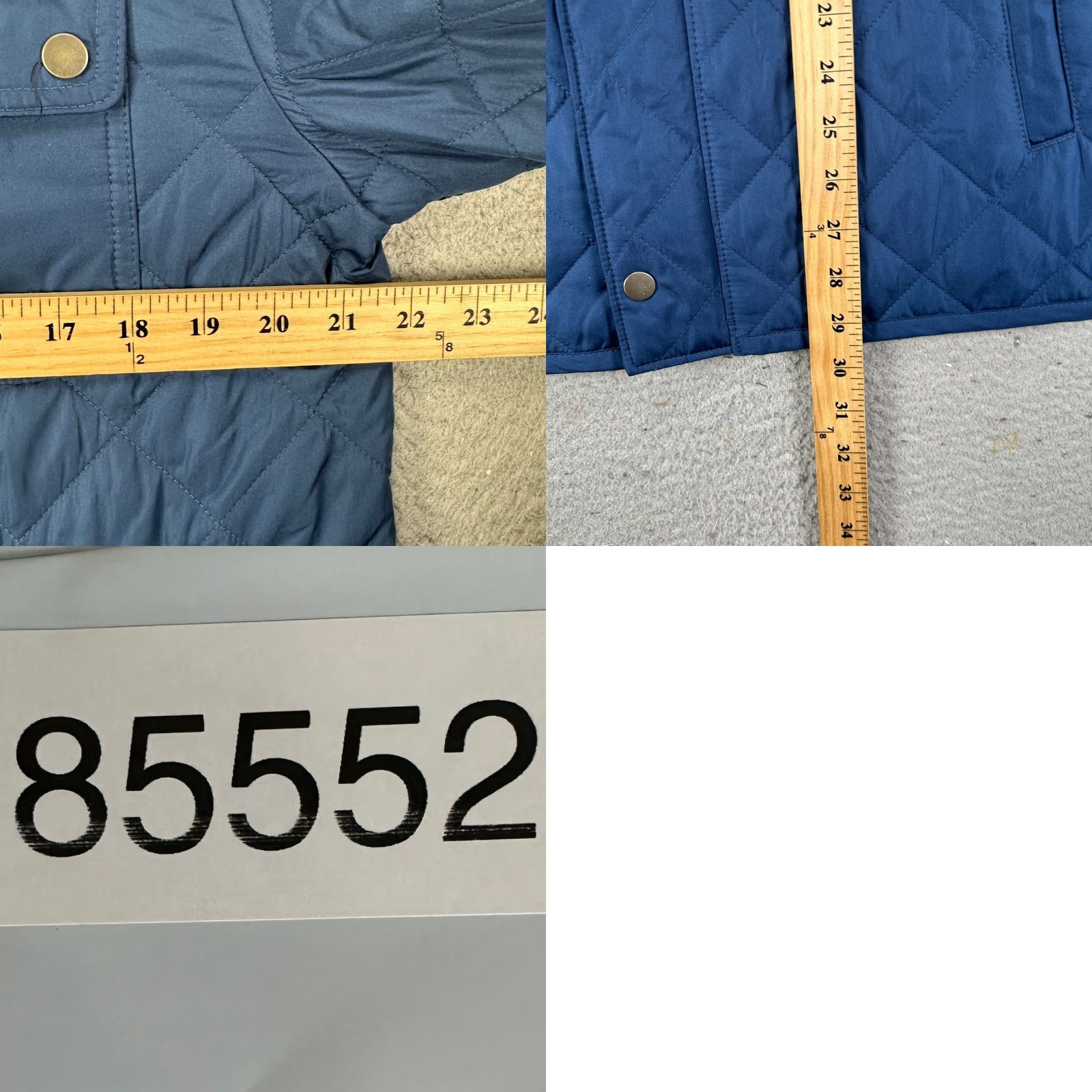 Gap GAP Jacket Womens Medium Quilted Blue Barn Utility Pockets Snap Button Outdoor Size M / US 6-8 / IT 42-44 - 8 Thumbnail