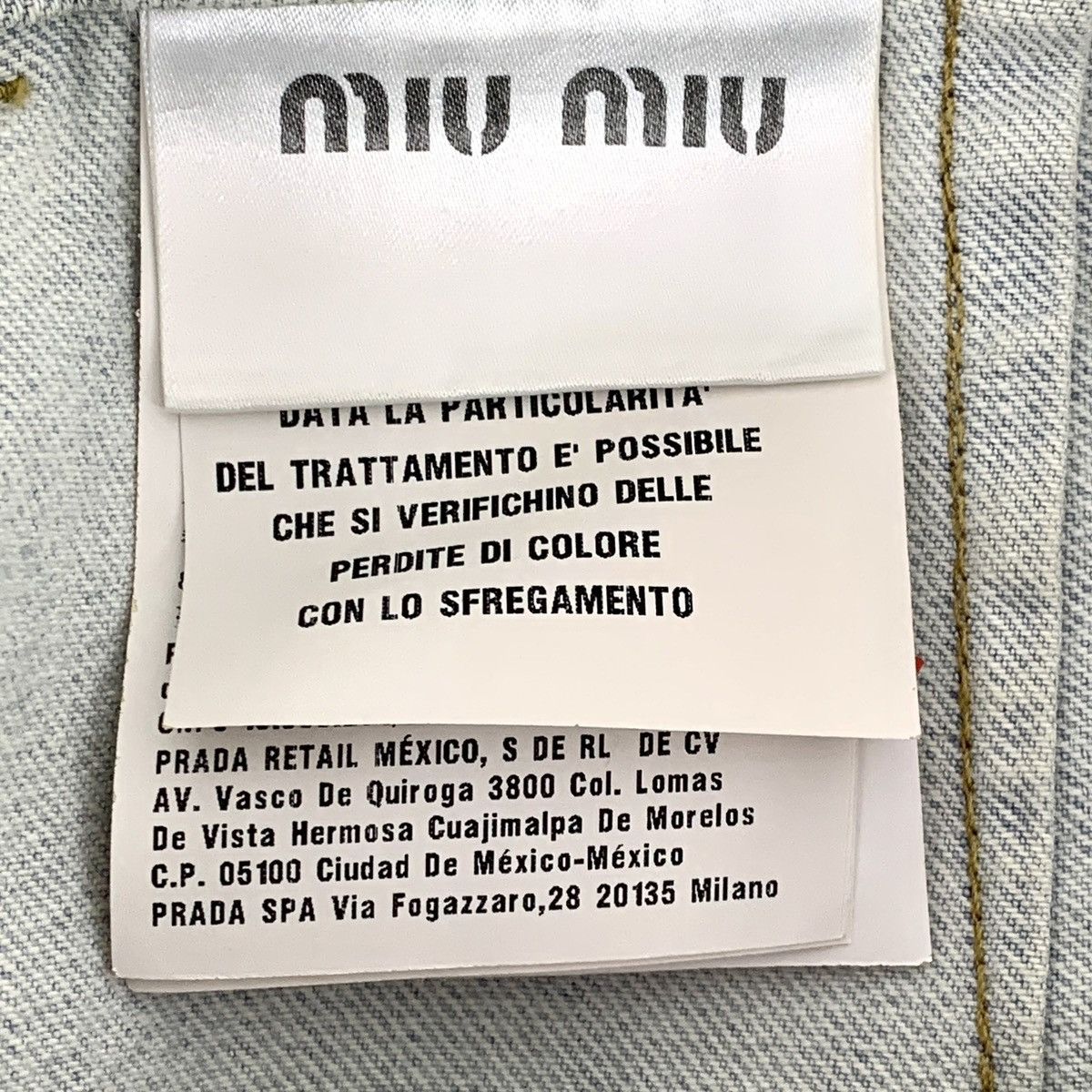 Miu Miu Miu Miu Light Blue Single-breasted Denim Maxi Skirt K26WX Size 26" / US 2 / IT 38 - 8 Thumbnail