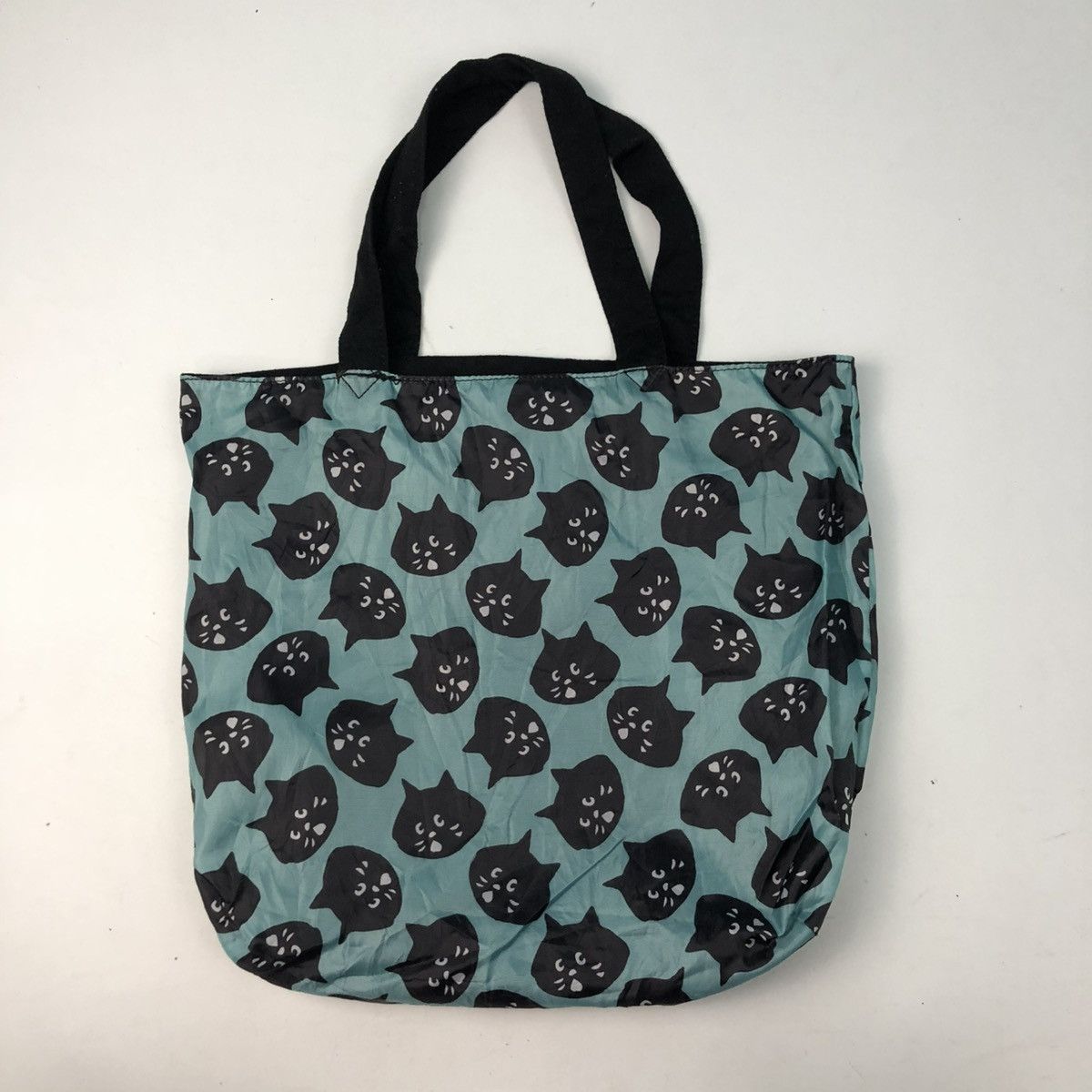 Ne-Net ‼️YES‼️ NE-NET CAT BIG LOGO REVESIBLE TOTE BAG Size ONE SIZE - 2 Thumbnail