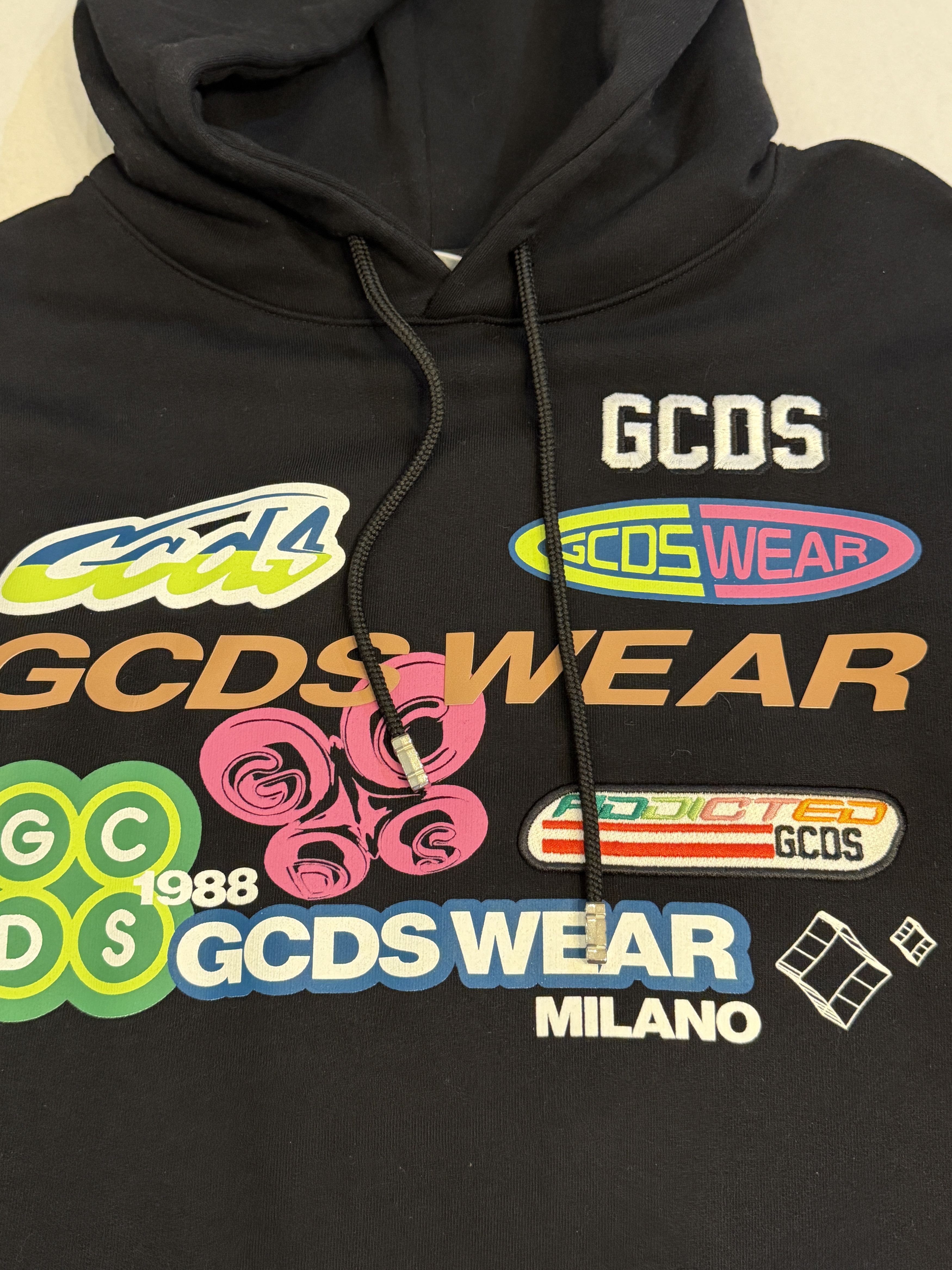 GCDS GCDS Graphic Hoodie Size US XXL / EU 58 / 5 - 2 Thumbnail
