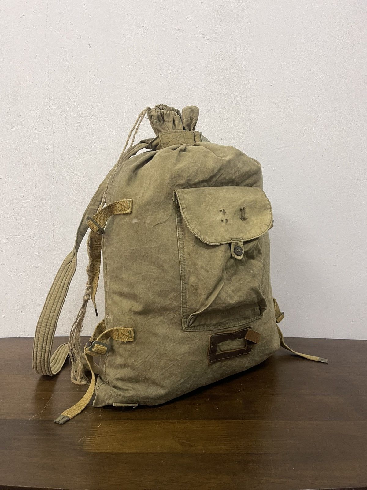 Vintage Vintage USSR soviet rucksack military bagpack Size ONE SIZE - 1 Thumbnail