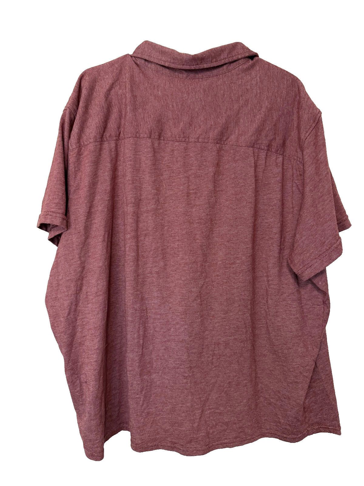 Other Goodfellow & Co Red Short Sleeve Casual Shirt Mens 2XL Size US M / EU 48-50 / 2 - 3 Thumbnail