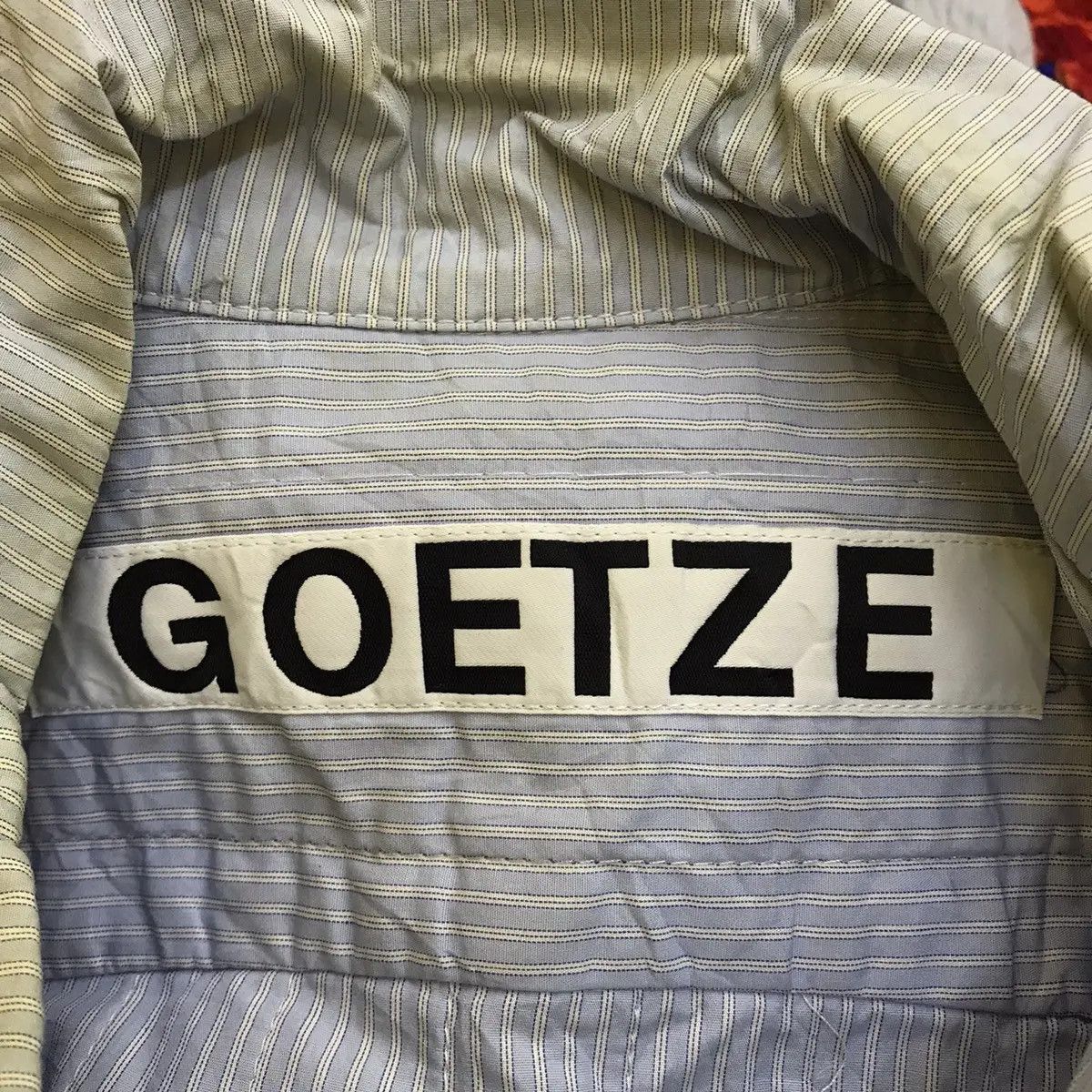 Vintage Vintage GOETZE XYZ Made In Poland Puffer Button Up Jacket Size US L / EU 52-54 / 3 - 4 Thumbnail