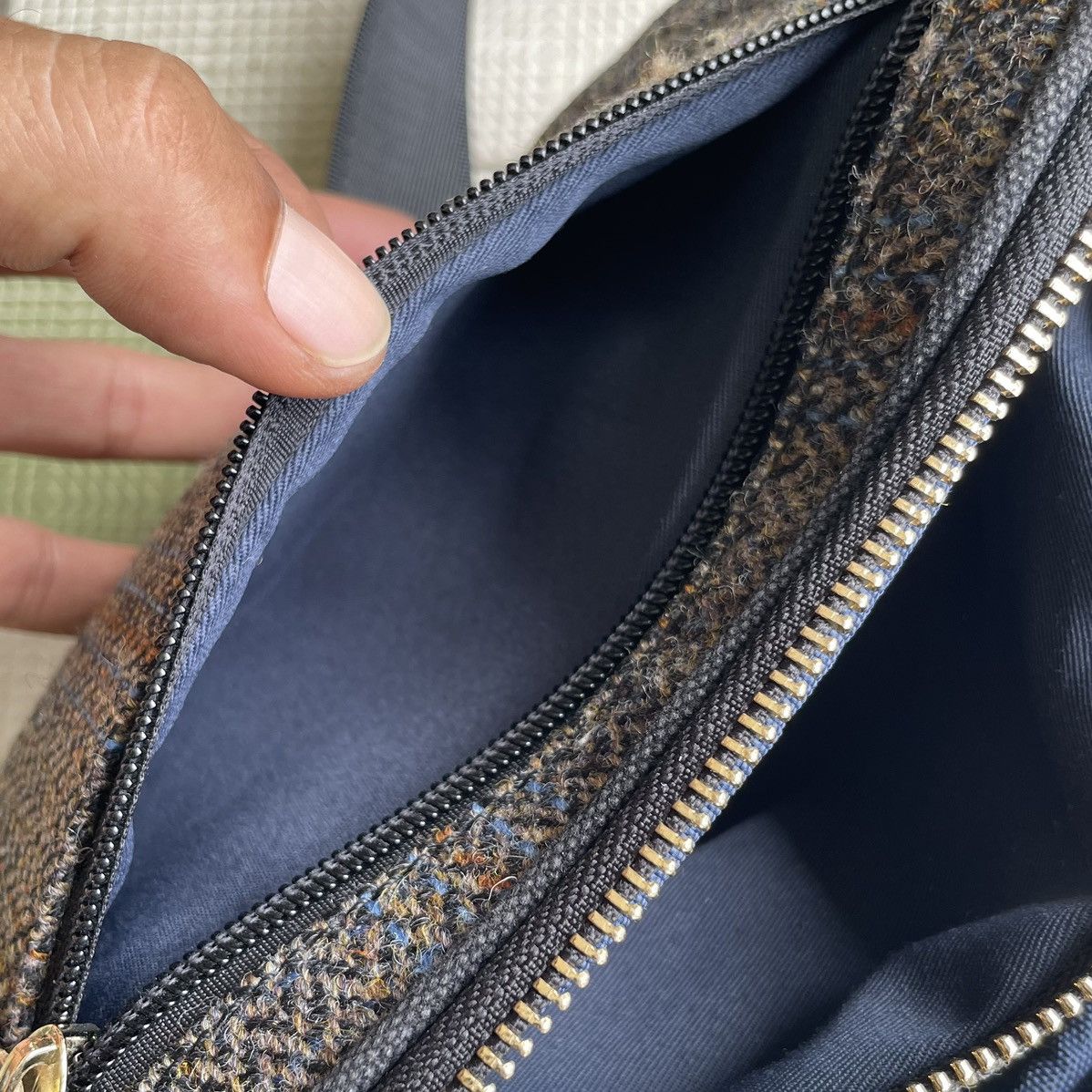 Harris Tweed × U.S. Polo Assn. 🔥 RARE U.S POLO ASSN X HARRIS TWEED WOOL CROSSBODY Size ONE SIZE - 14 Thumbnail