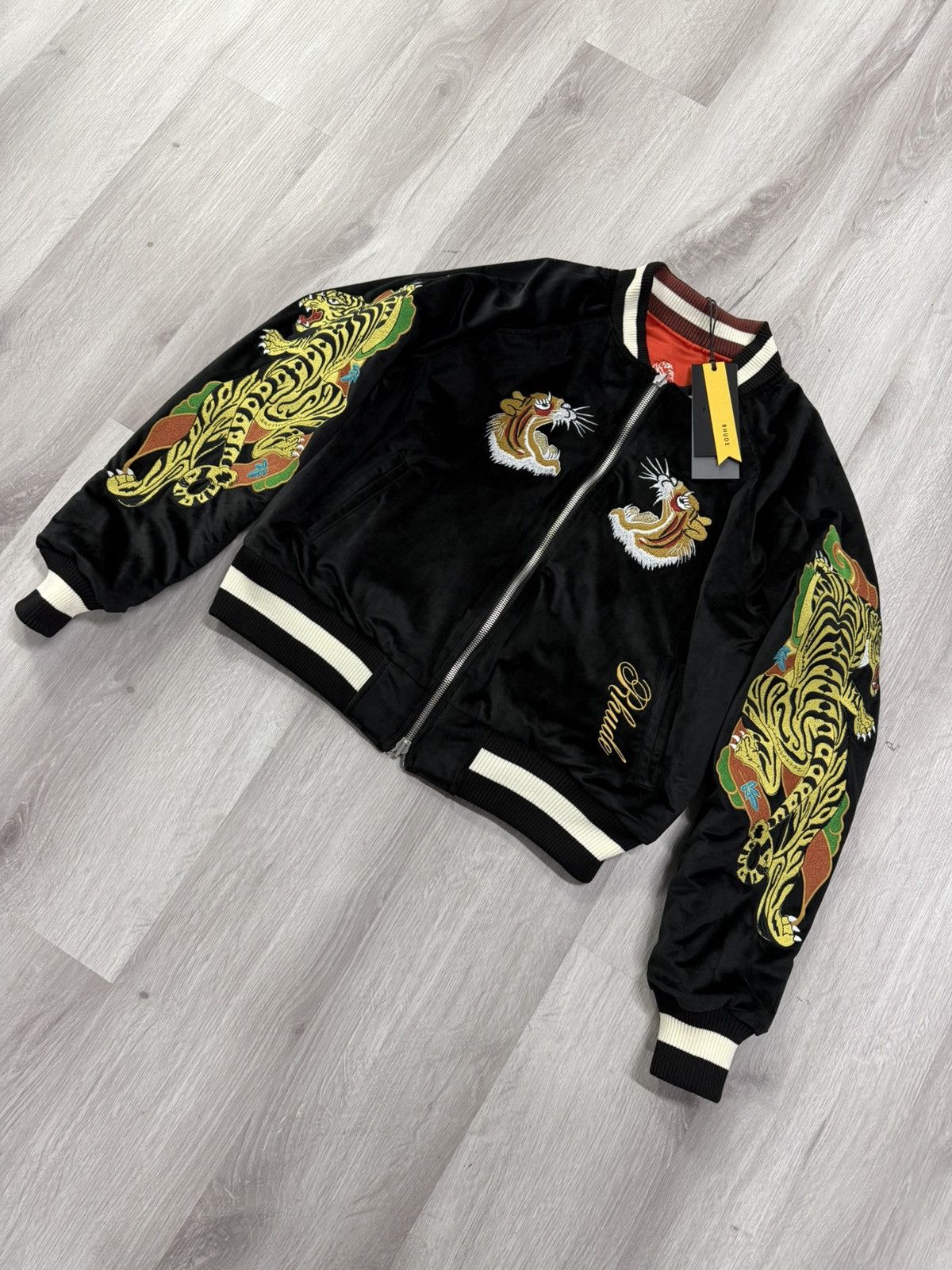 Rhude Rhude Reversable Souvenier Jacket Size US XL / EU 56 / 4 - 1 Thumbnail