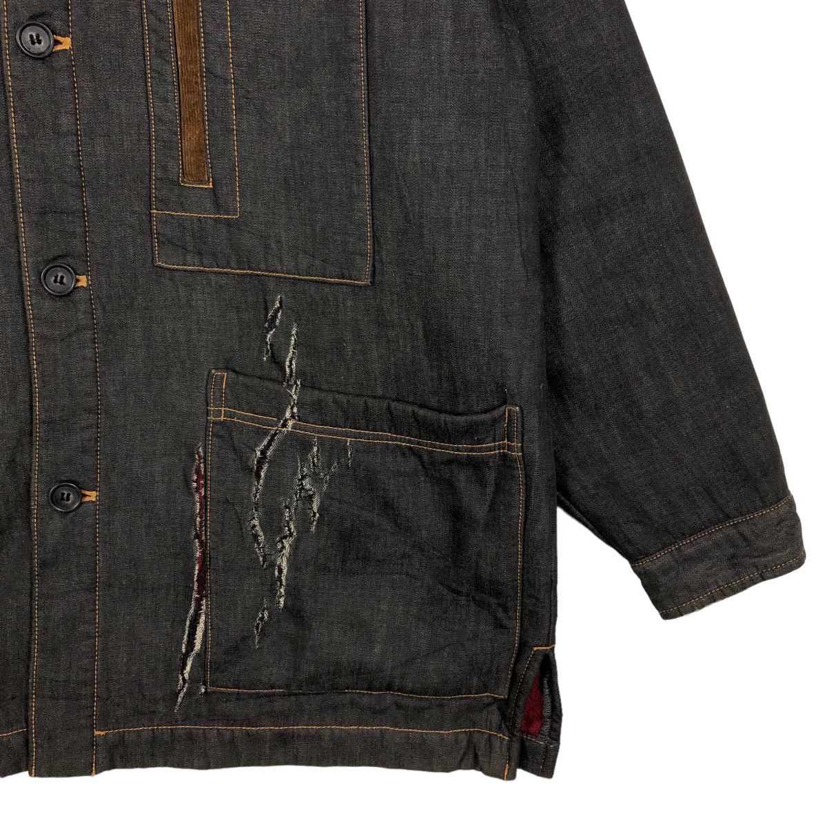 Japanese Brand 🔥Vintage Hikory Chore Jacket Dolce Japan Issey Miyake Size US M / EU 48-50 / 2 - 4 Thumbnail