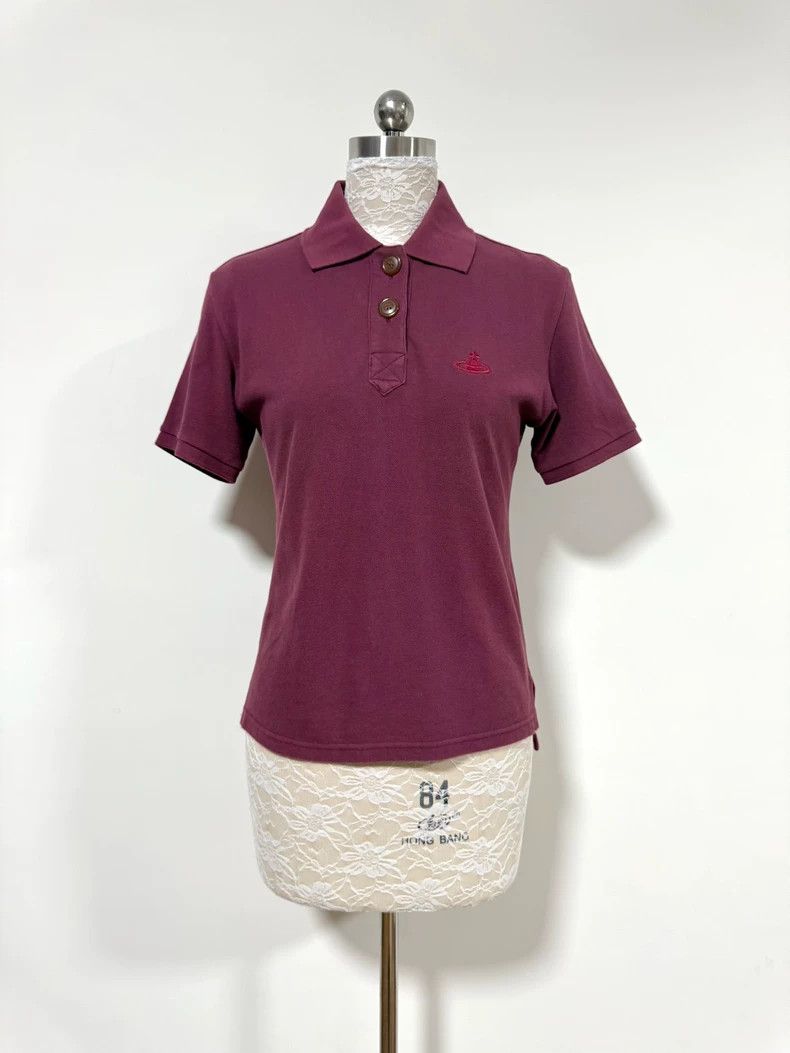 Vivienne Westwood Vivienne Westwood size3 Pig liver colored polo shirt Size M / US 6-8 / IT 42-44 - 1 Thumbnail