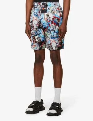 Balenciaga o1y0625 Short in Multicolor Size 26" / US 2 / IT 38 - 3 Thumbnail