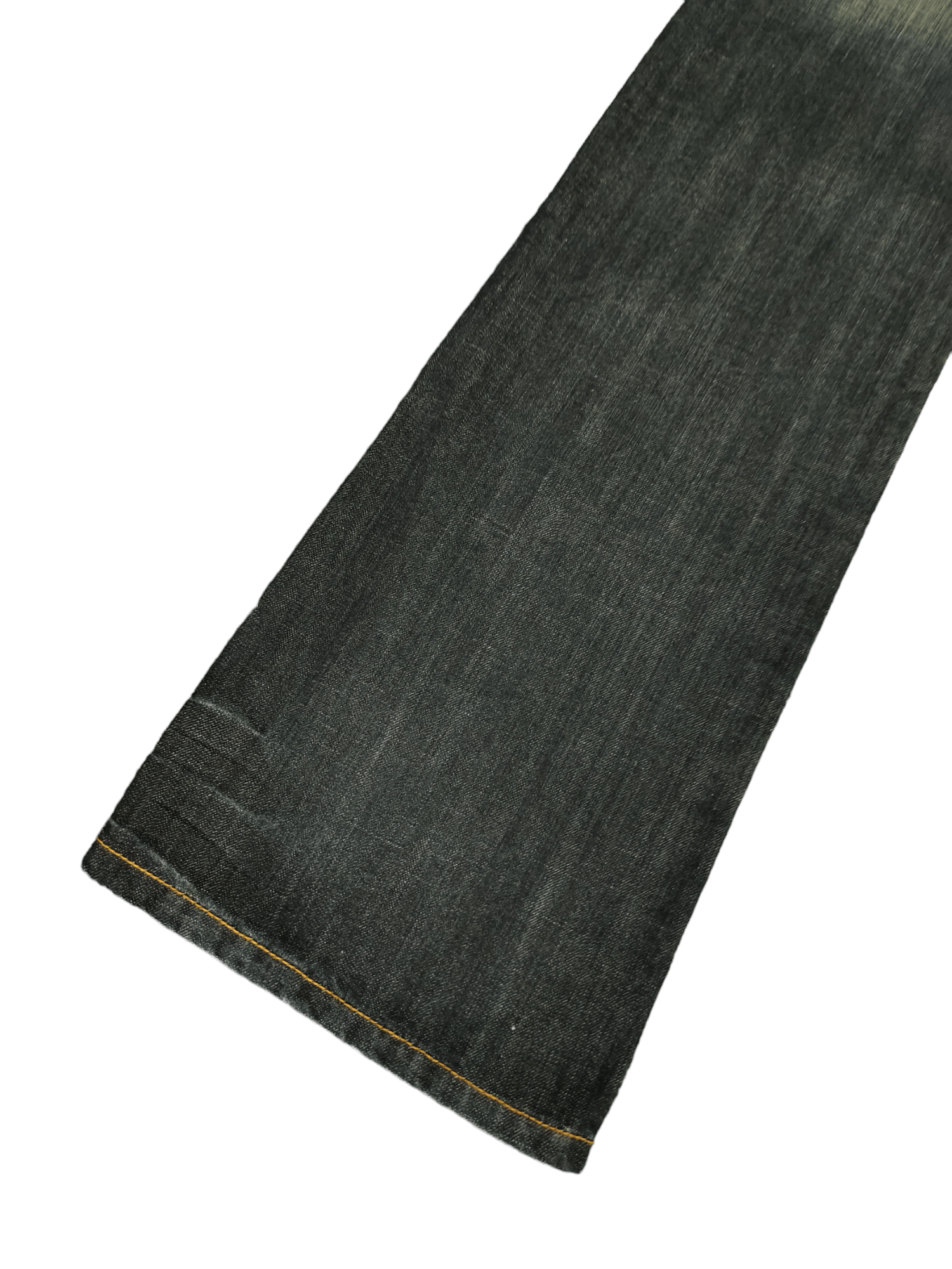 Japanese Brand Flare Jeans Avice Suspender Bondage Faded Boot Cut Goa Style Size US 29 - 20 Thumbnail