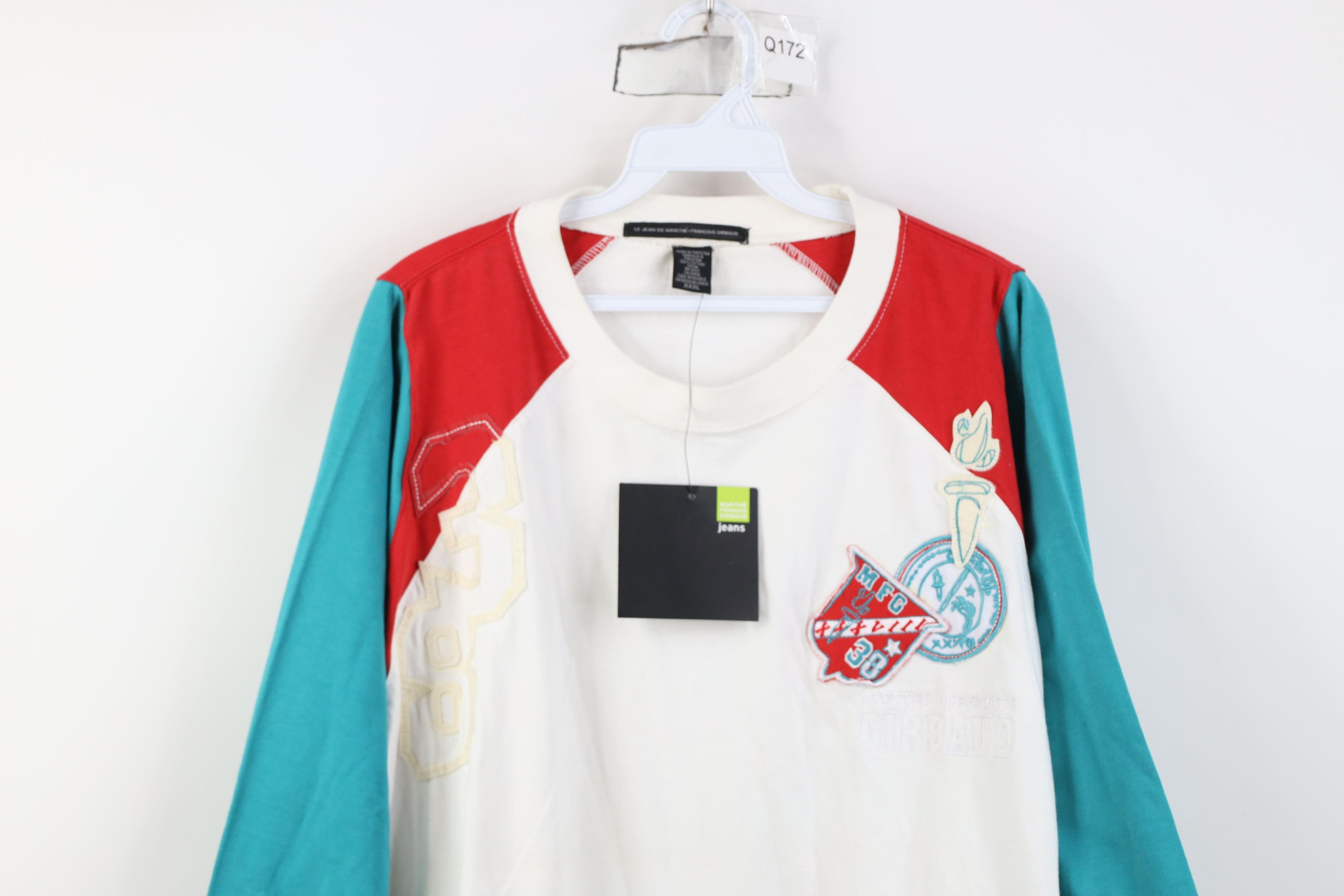 Marithe + Francois Girbaud Deadstock Vintage 90s Marithe Francois Girbaud Baggy T-Shirt Size US XXL / EU 58 / 5 - 2 Thumbnail