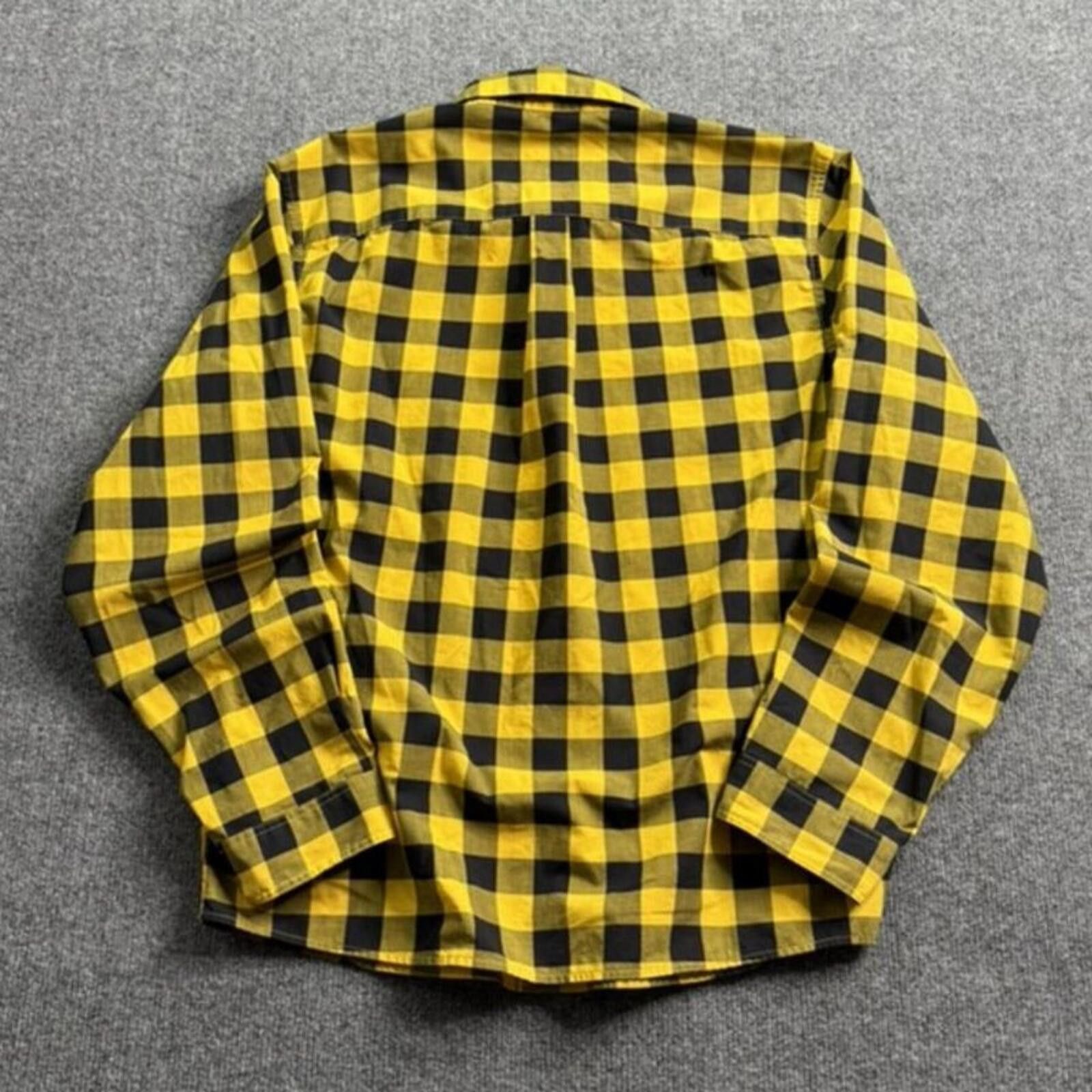 Patagonia Patagonia Organic Cotton Plaid Button Up Shirt Mens M Yellow Size US M / EU 48-50 / 2 - 2 Thumbnail