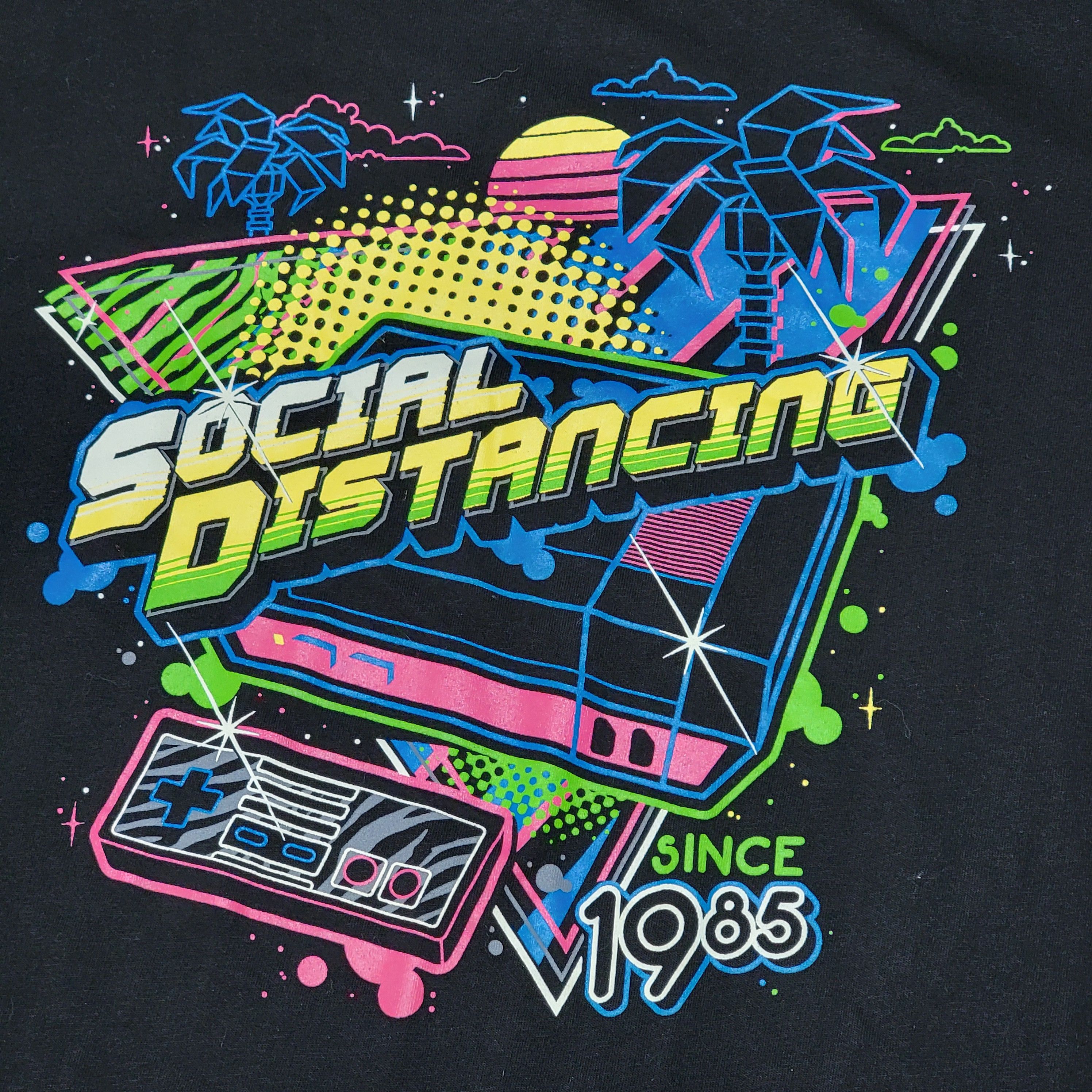 Other Geek Fuel SS Tee "Social Distancing Since 1985"-Men Med Size US M / EU 48-50 / 2 - 2 Thumbnail