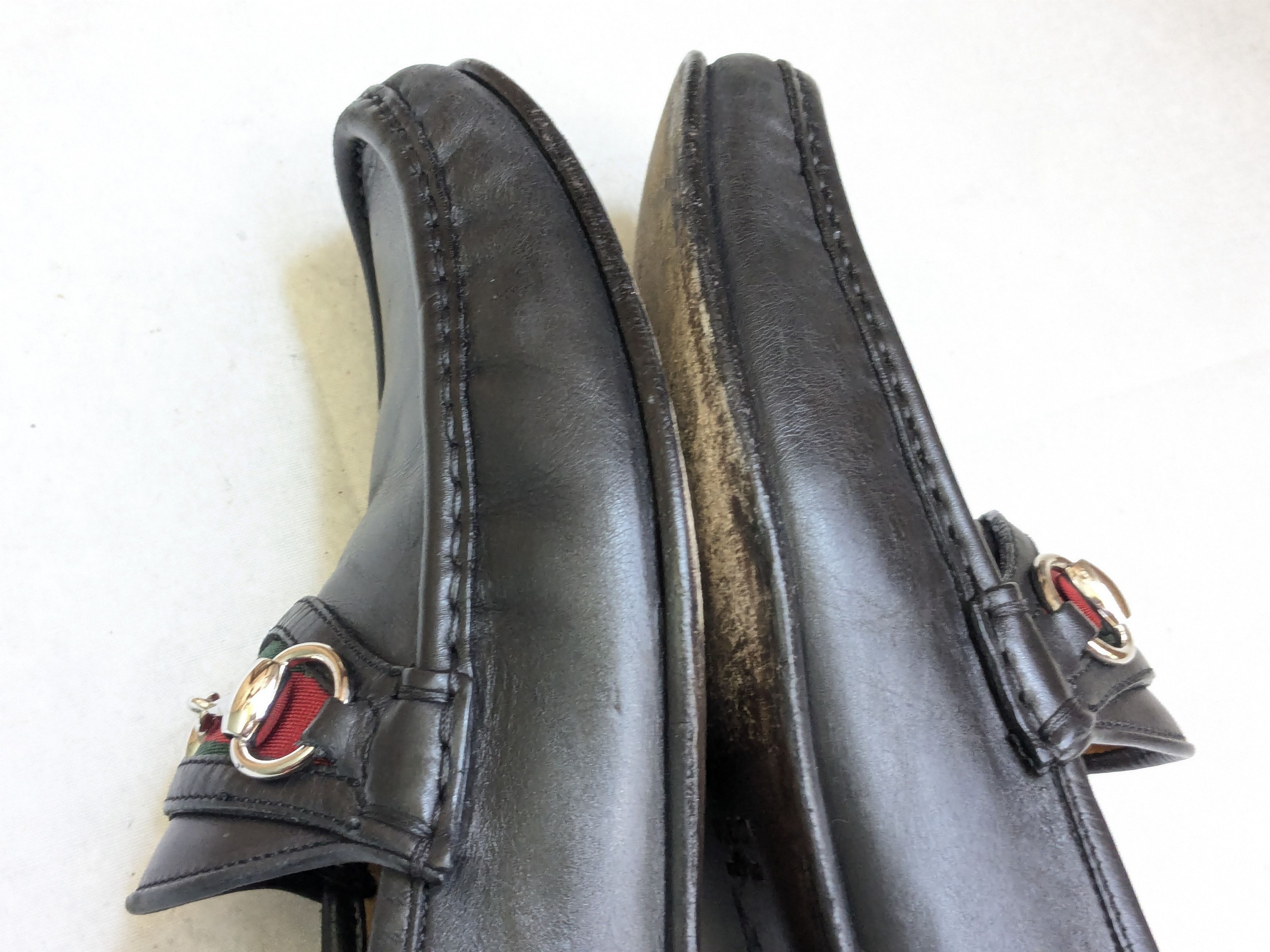 Gucci Gucci Horsebit Black Leather 6.5 Snaffle Size US 6.5 / EU 39-40 - 7 Thumbnail