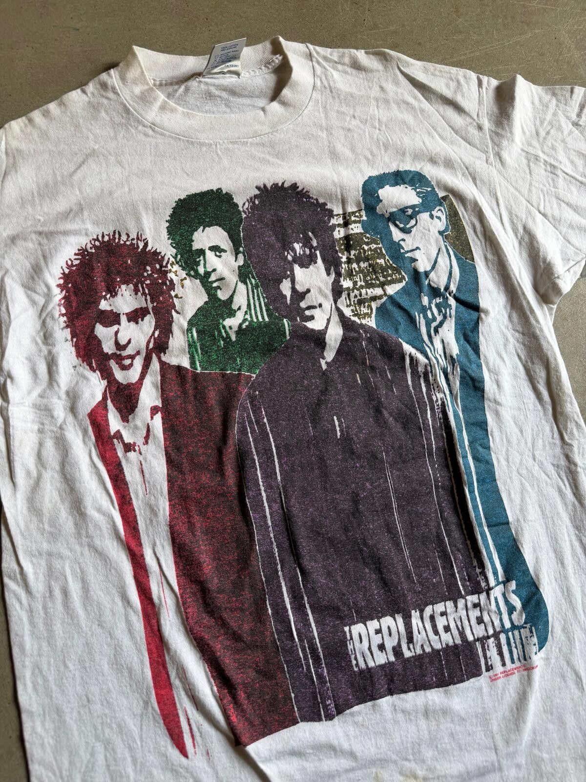 Lee VTG 1991 The Replacements Brockum Tee Sz XL Size US XL / EU 56 / 4 - 3 Thumbnail