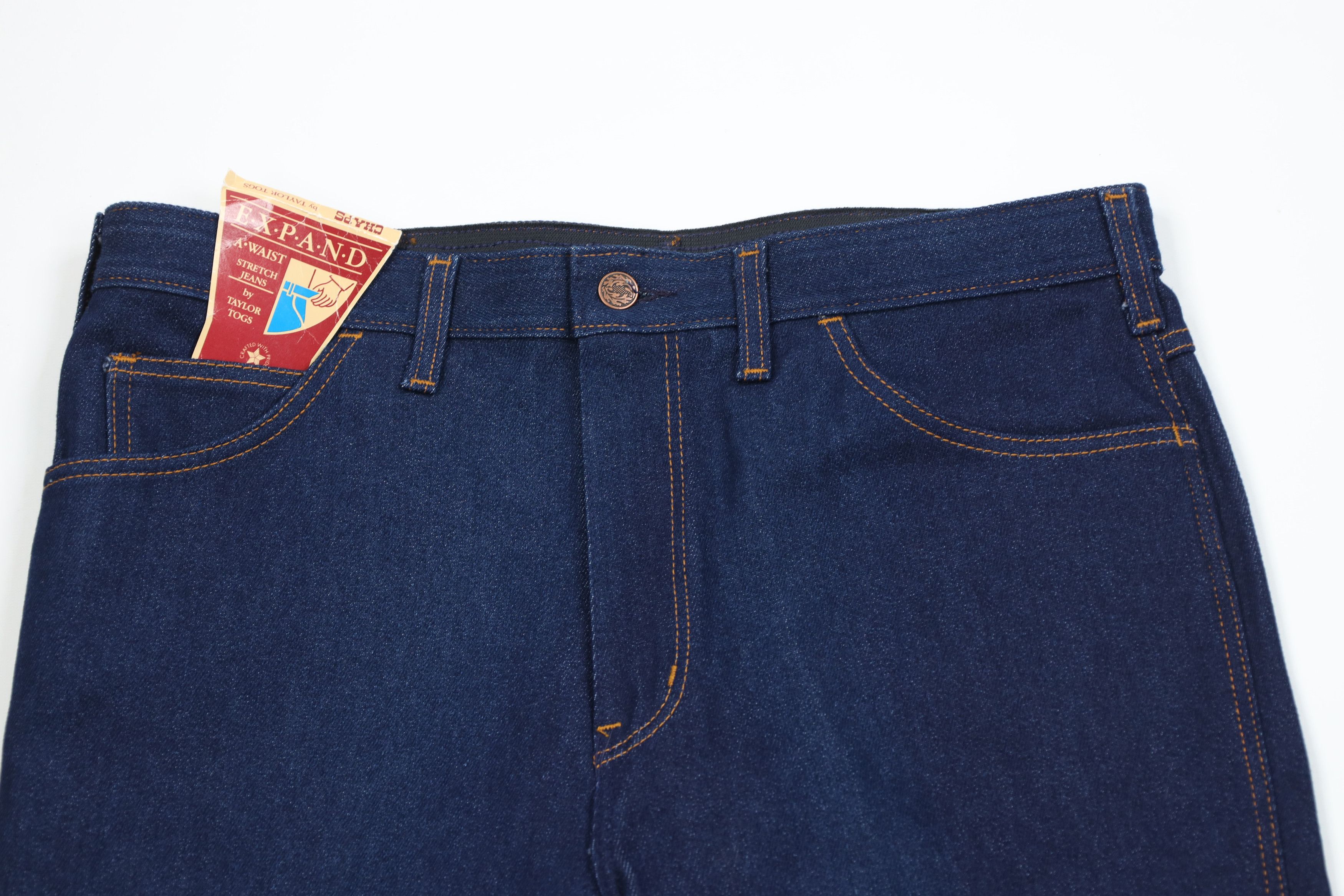 Vintage Deadstock Vintage 70s Streetwear Denim Jeans Blue USA Size US 36 / EU 52 - 2 Thumbnail