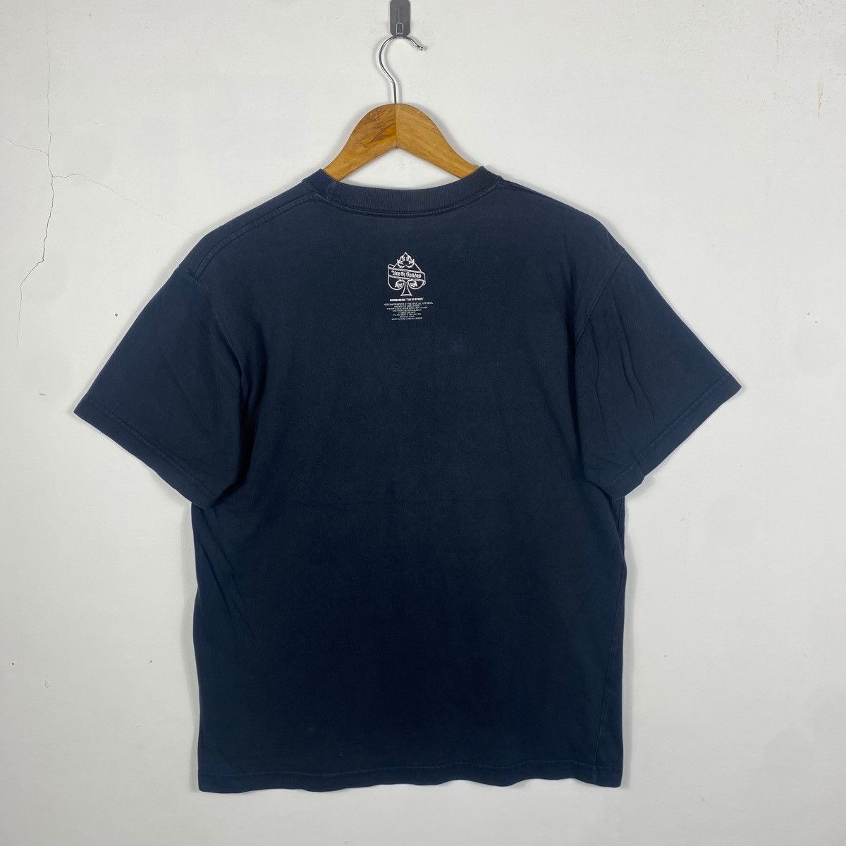 Neighborhood Vintage 00s NEIGHBORHOOD Ace Of Spades Graphic Faded Tee Size US M / EU 48-50 / 2 - 4 Thumbnail
