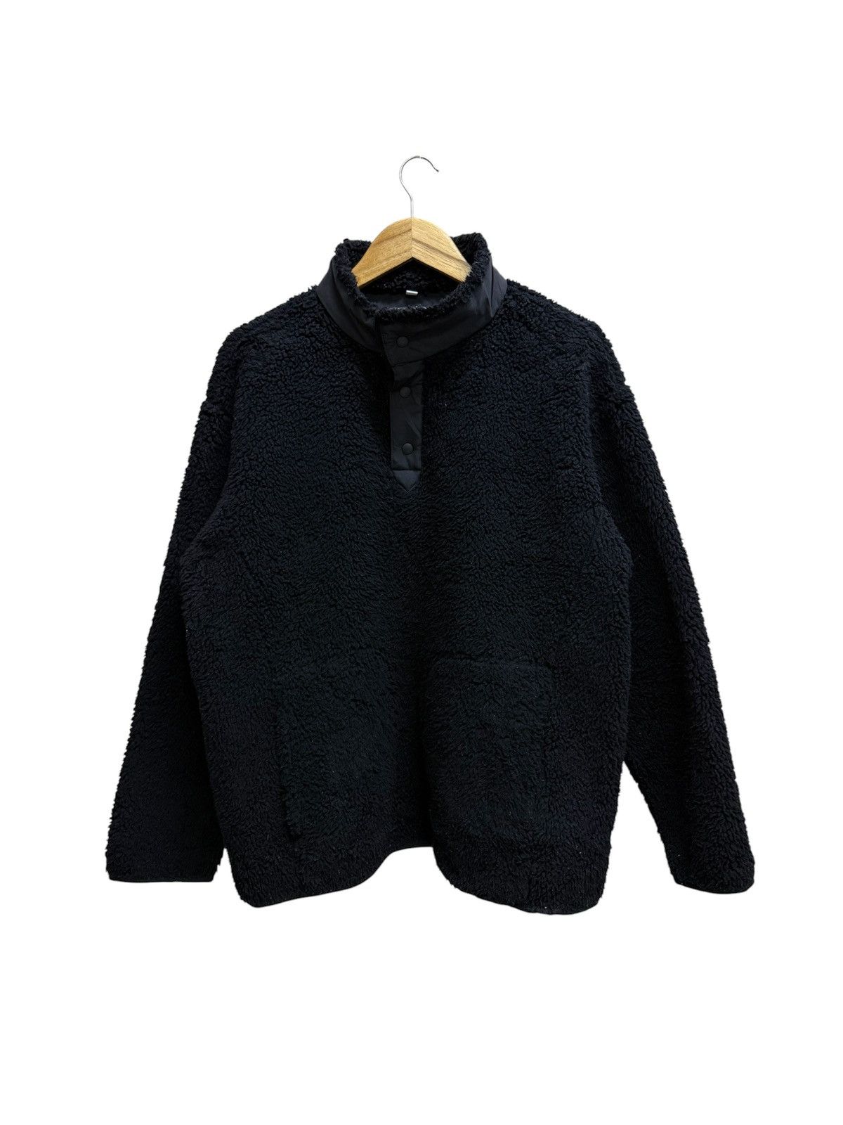 Uniqlo × White Mountaineering White Mountaineering Uniqlo Fleece Sherpa Pullover Sweater Size US L / EU 52-54 / 3 - 1 Thumbnail