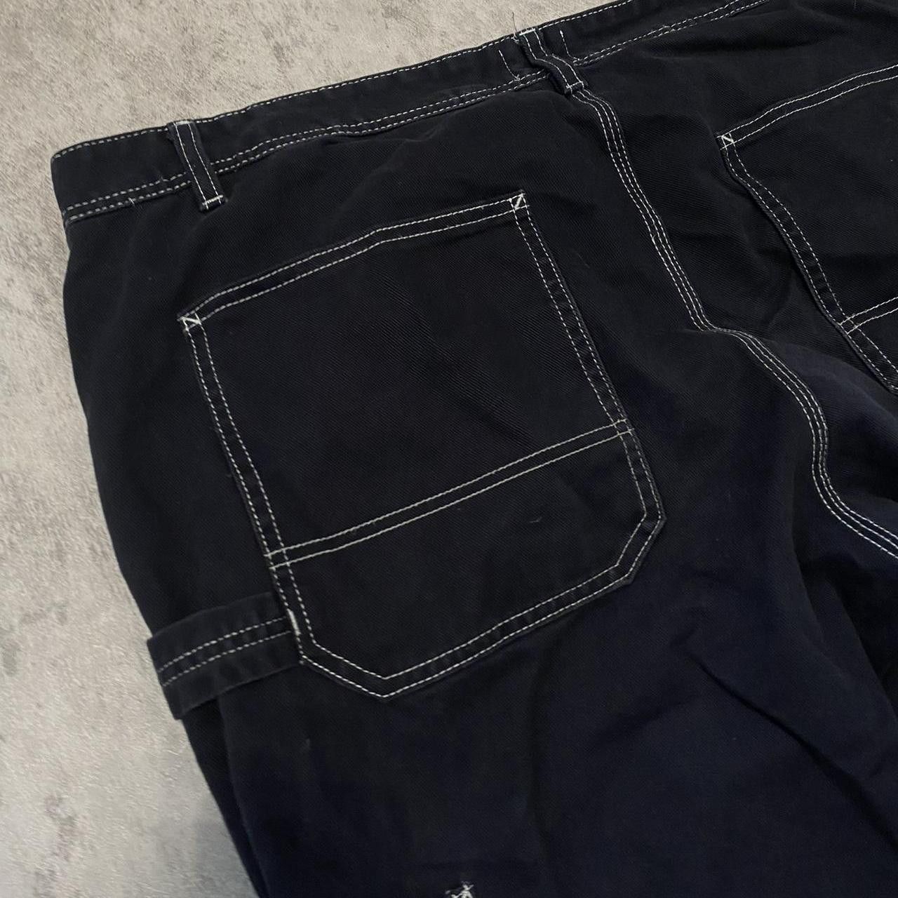 H&M Black H&M Baggy Vintage y2k Size US 40 / EU 56 - 4 Thumbnail