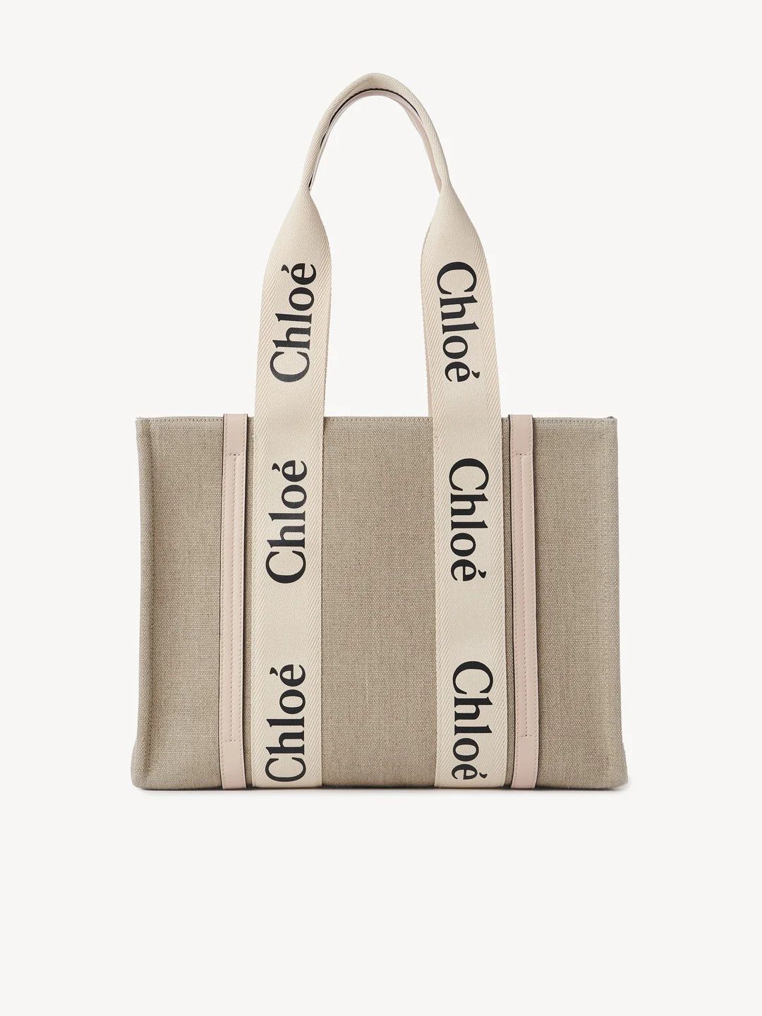 Chloe o1loc1c1024 Size: OS / Woody Mini Tote in White Beige Size ONE SIZE - 1 Thumbnail