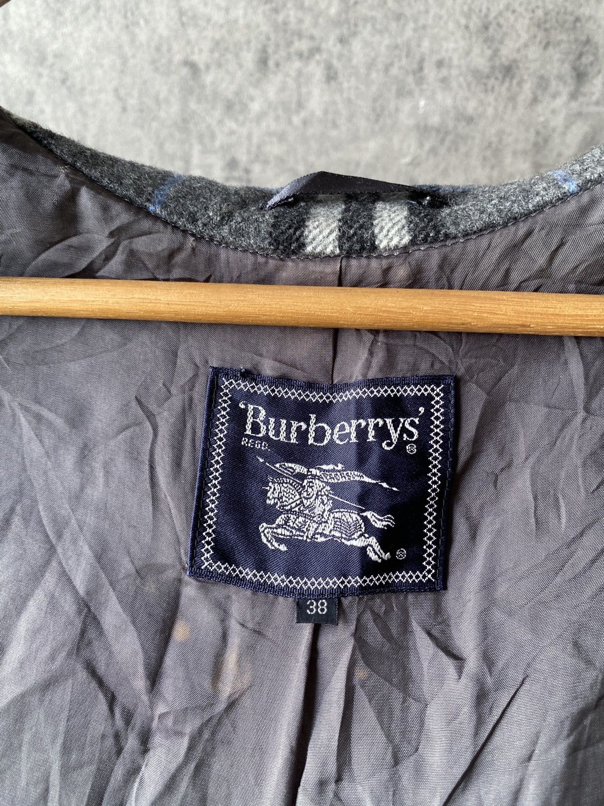 Burberry Vintage Burberry’s Nova Check Wool Jacket Size US M / EU 48-50 / 2 - 9 Thumbnail