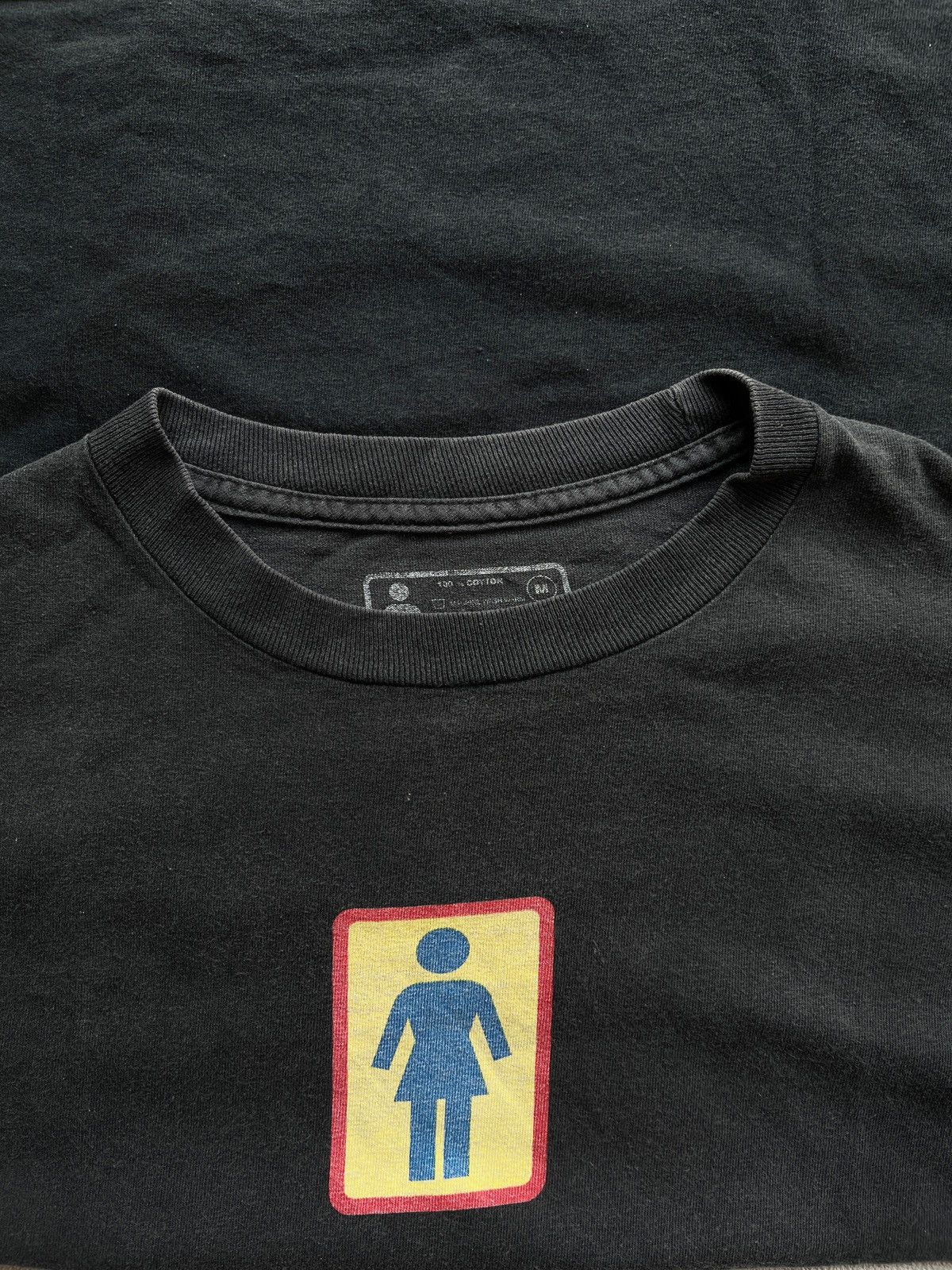 Girl Skateboards Girl Skateboard Logo Black Tee Size US M / EU 48-50 / 2 - 3 Thumbnail