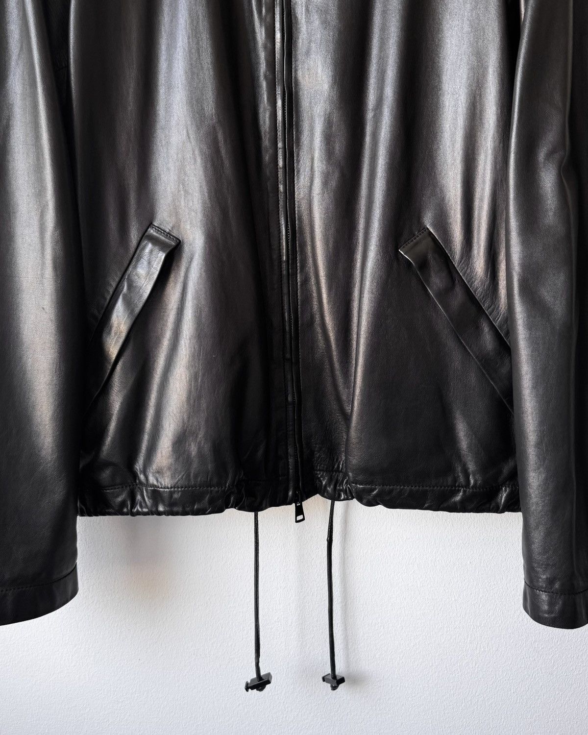 Gucci Gucci By Tom Ford SS1999 Cropped Lamb Leather Blouson Jacket Size US M / EU 48-50 / 2 - 5 Thumbnail