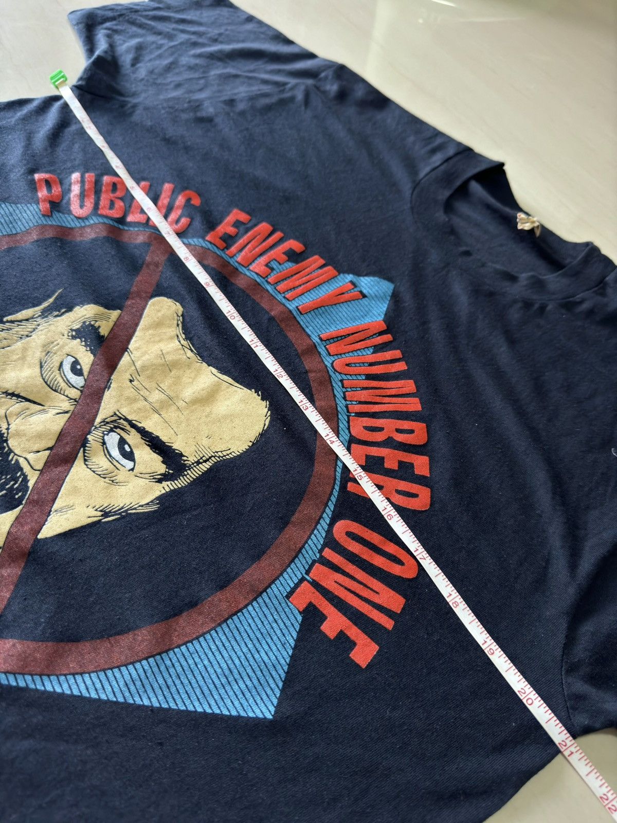 Other 80s-90s Public Enemy Saddam Hussein VTG Screen Stars Shirt Size US L / EU 52-54 / 3 - 7 Thumbnail