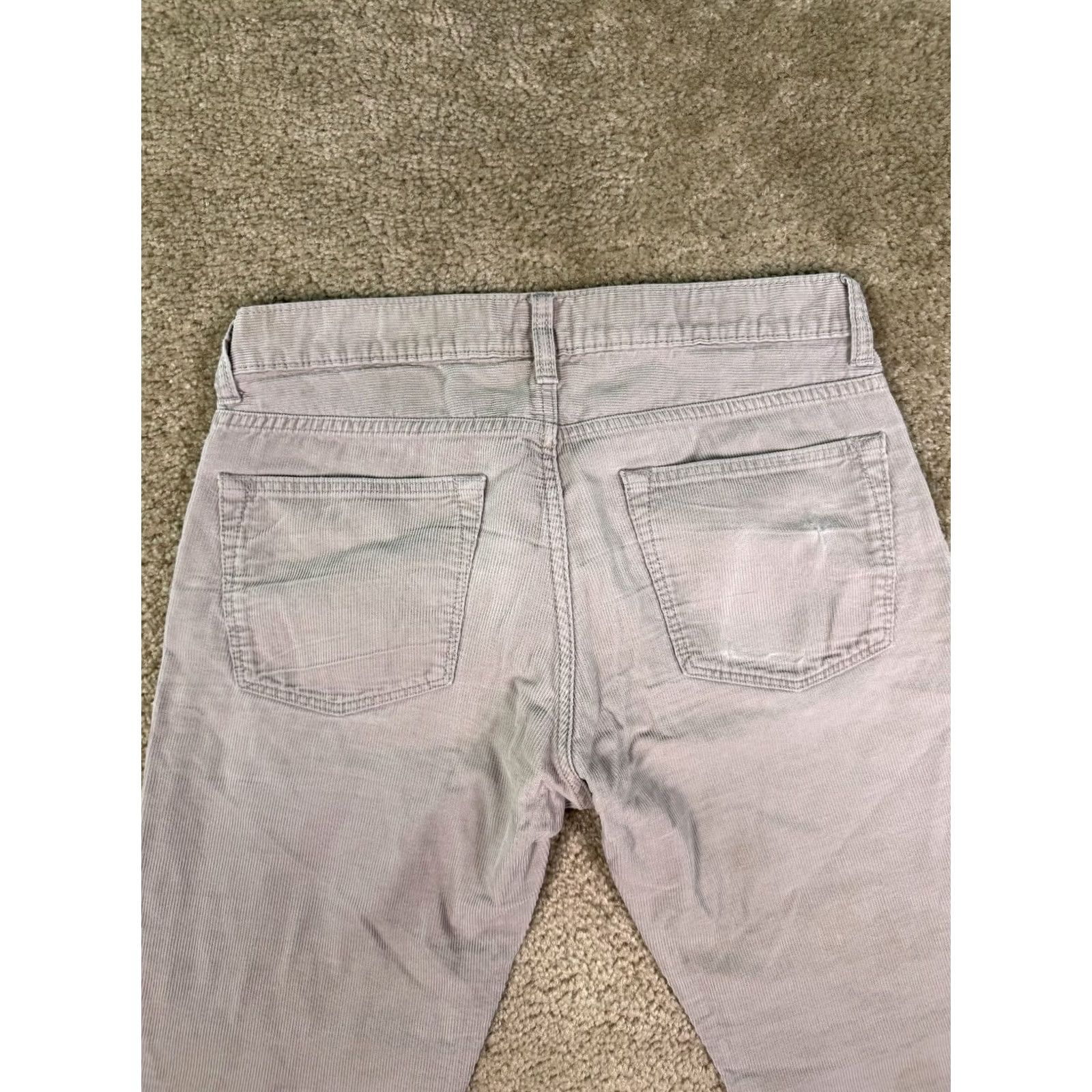 J.Crew J Crew Mens Corduroy Pants Gray Straight Leg Size 30x30 Style 770 Preppy Casual Workwear Size US 30 / EU 46 - 7 Thumbnail