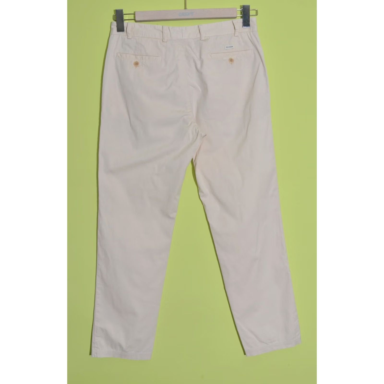 Paul & Shark Paul & Shark Beige Stretch Chino Trousers Men Regular XS? Size US 32 / EU 48 - 4 Thumbnail