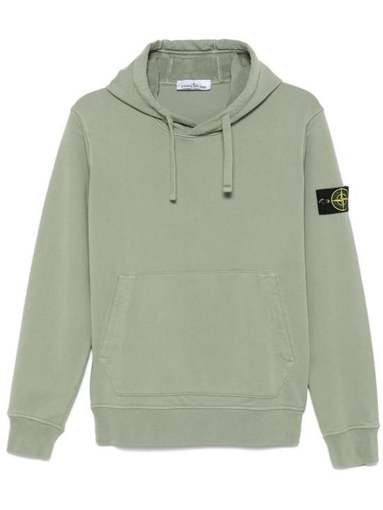 Stone Island STONE ISLAND Men Hoodies 6100045S0051 V0055 Green Size US M / EU 48-50 / 2 - 1 Thumbnail