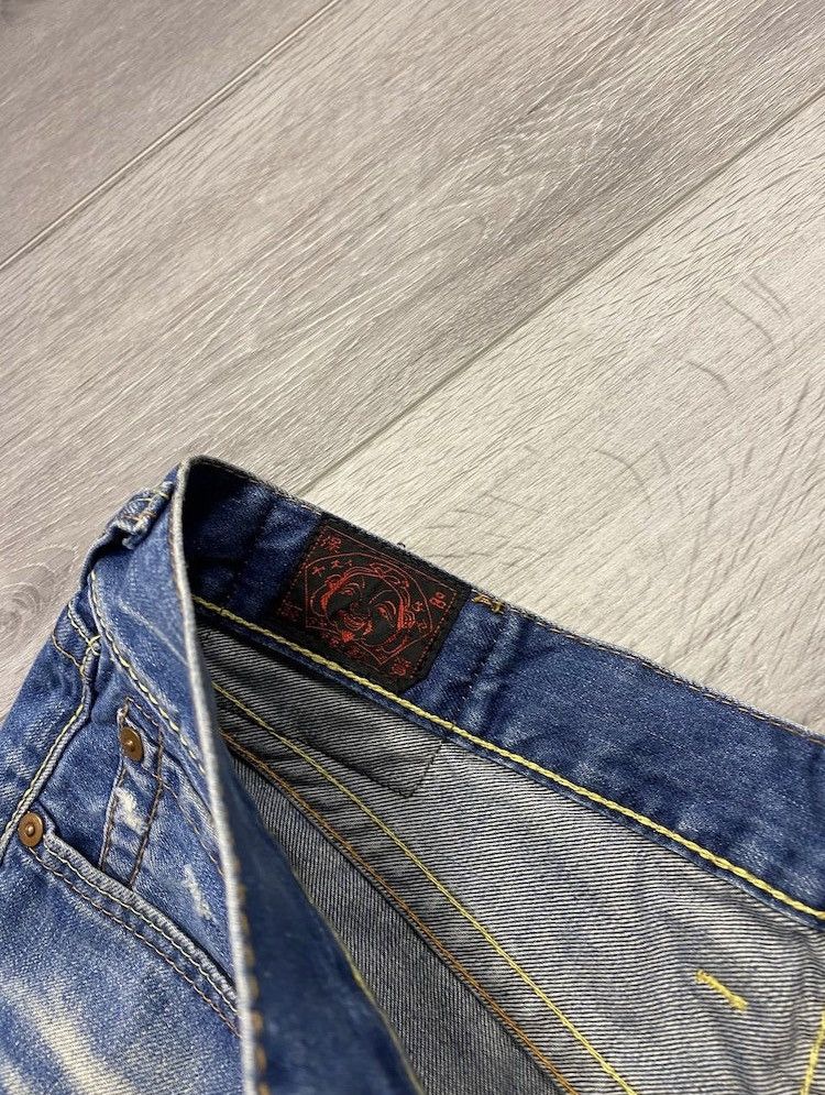 Evisu Vintage Evisu cropped jeans - shorts size 31 Y2k Size US 31 - 4 Thumbnail