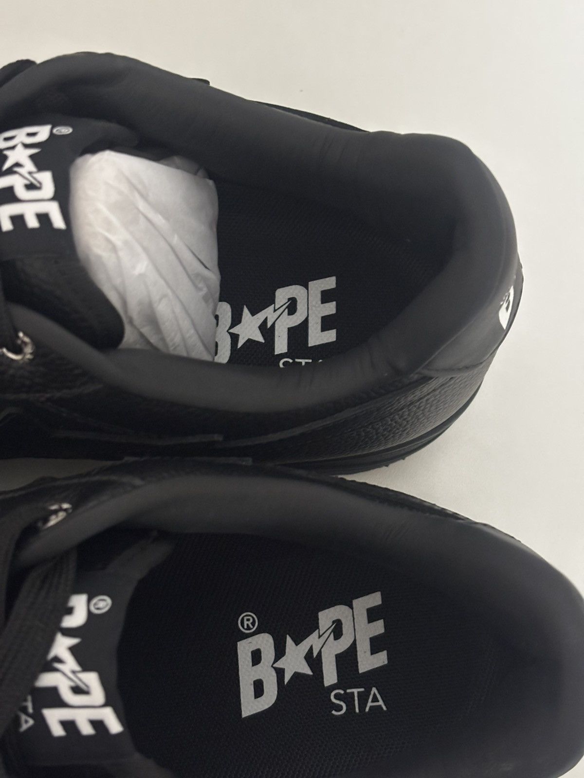 Bape Authentic ape bape bape sta black US 10 new bapesta Size US 10 / EU 43 - 6 Thumbnail