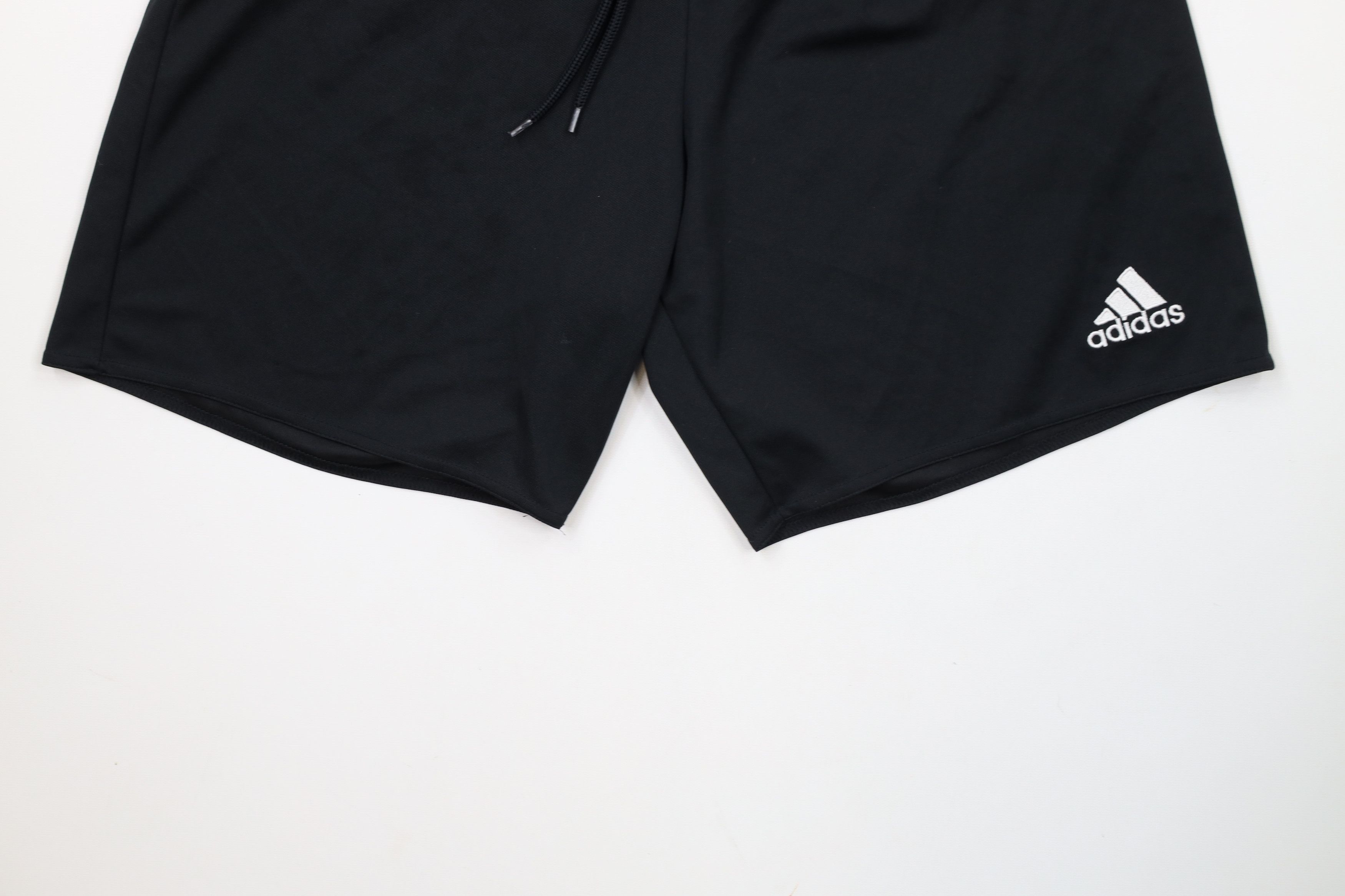 Adidas × Vintage Vintage Adidas Spell Out Running Jogging Soccer Shorts Black Size US 32 / EU 48 - 4 Thumbnail