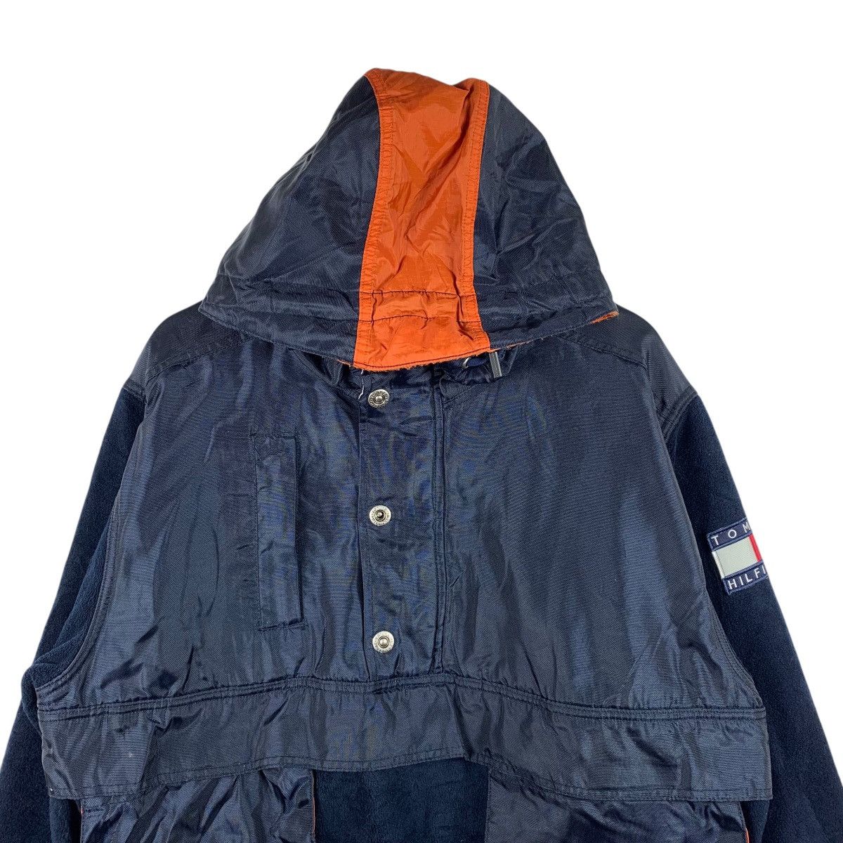 Tommy Hilfiger TOMMY HILFIGER Casualwear Sportswear Smal Logo Hoodie Jacket Size US L / EU 52-54 / 3 - 3 Thumbnail