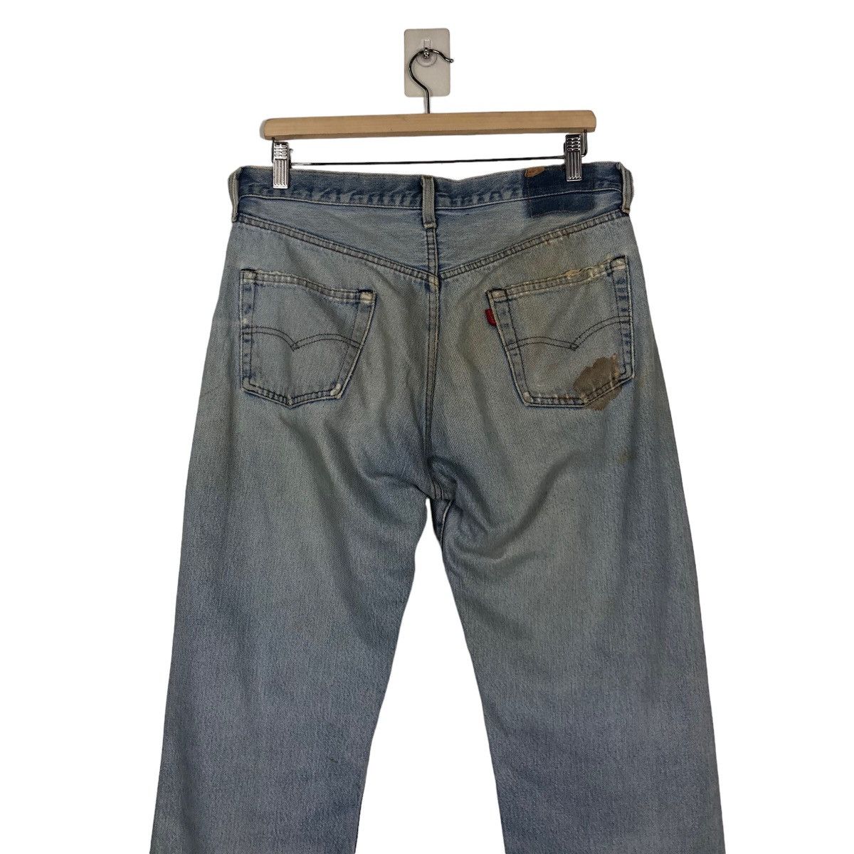 Levi's 🔥VINTAGE LEVI’S RINDEM BUTTON 524 MADE IN USA RED LINE Size US 33 - 10 Thumbnail