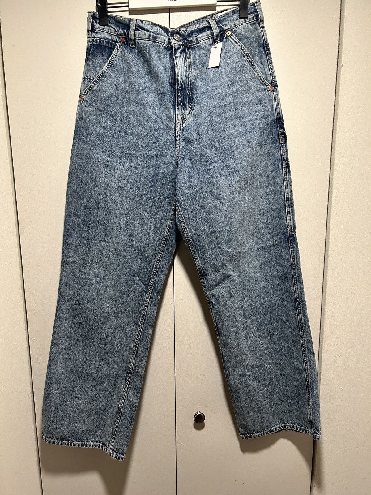 Our Legacy Our Legacy Joiner Trouser Shadow Wash Denim size 48 Size US 32 / EU 48 - 1 Thumbnail