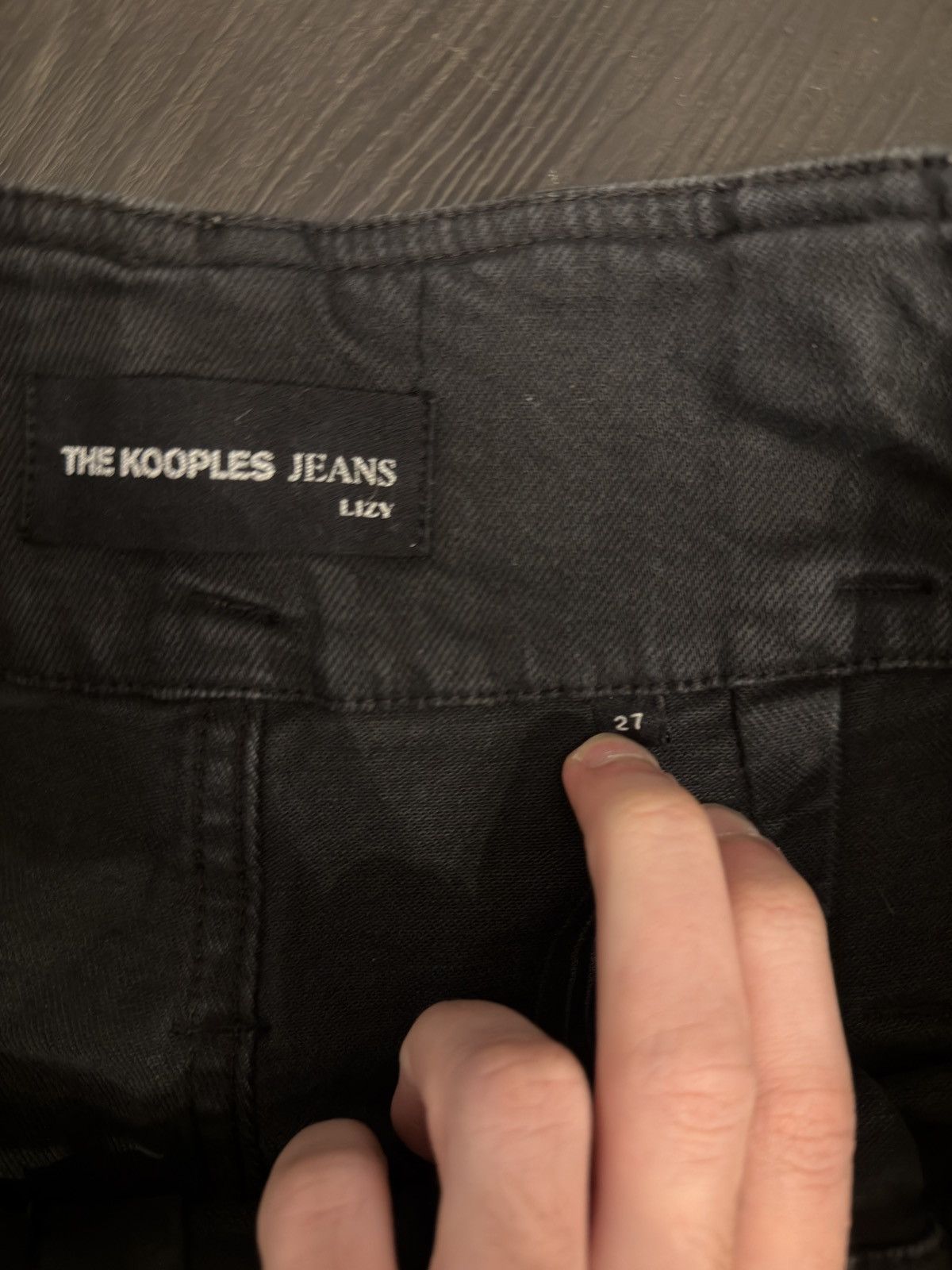 The Kooples The Kooples Black Denim Jeans Size 27" / US 4 / IT 40 - 5 Thumbnail