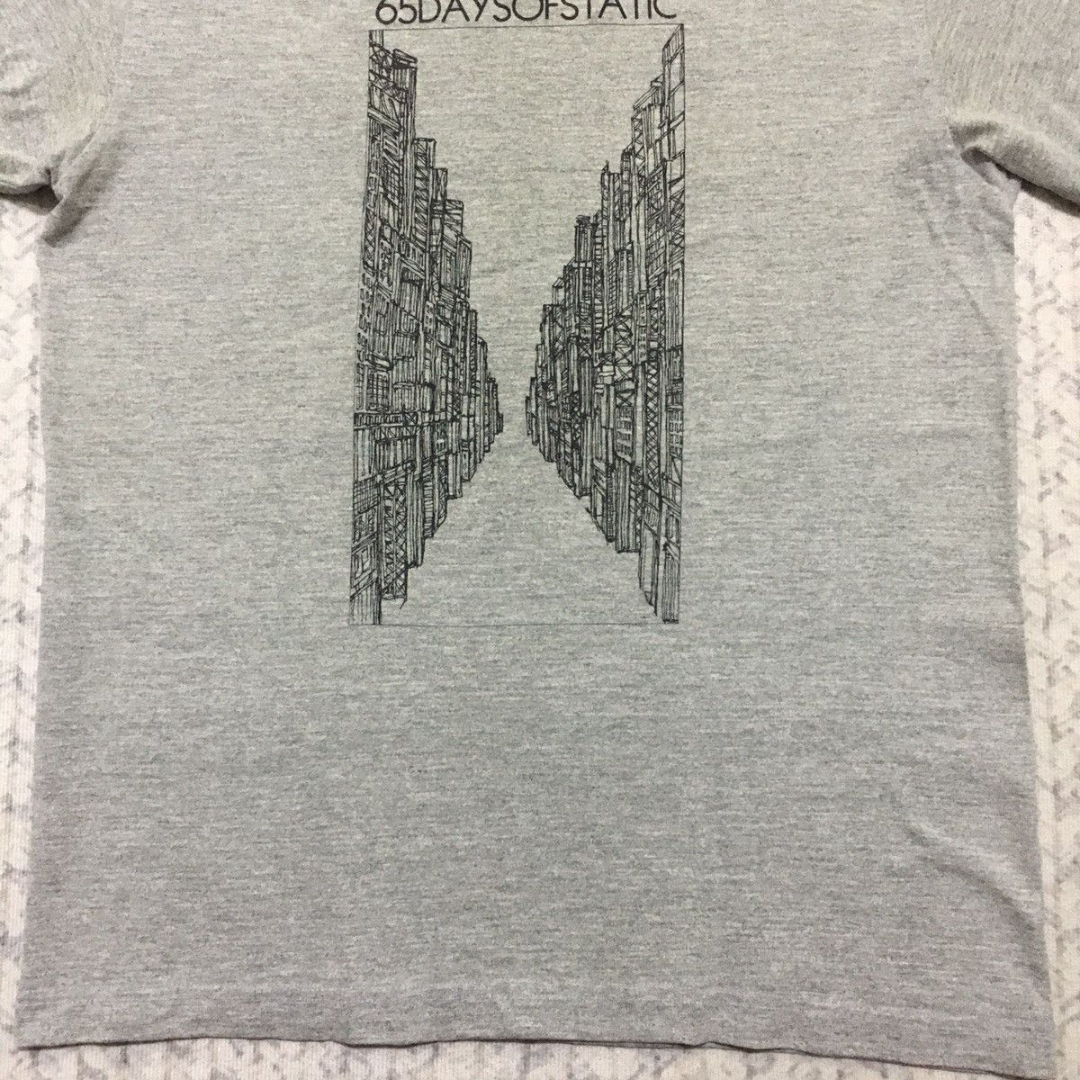 Band Tees Distressed 65 Days of Static Band Tshirt Size US S / EU 44-46 / 1 - 4 Thumbnail