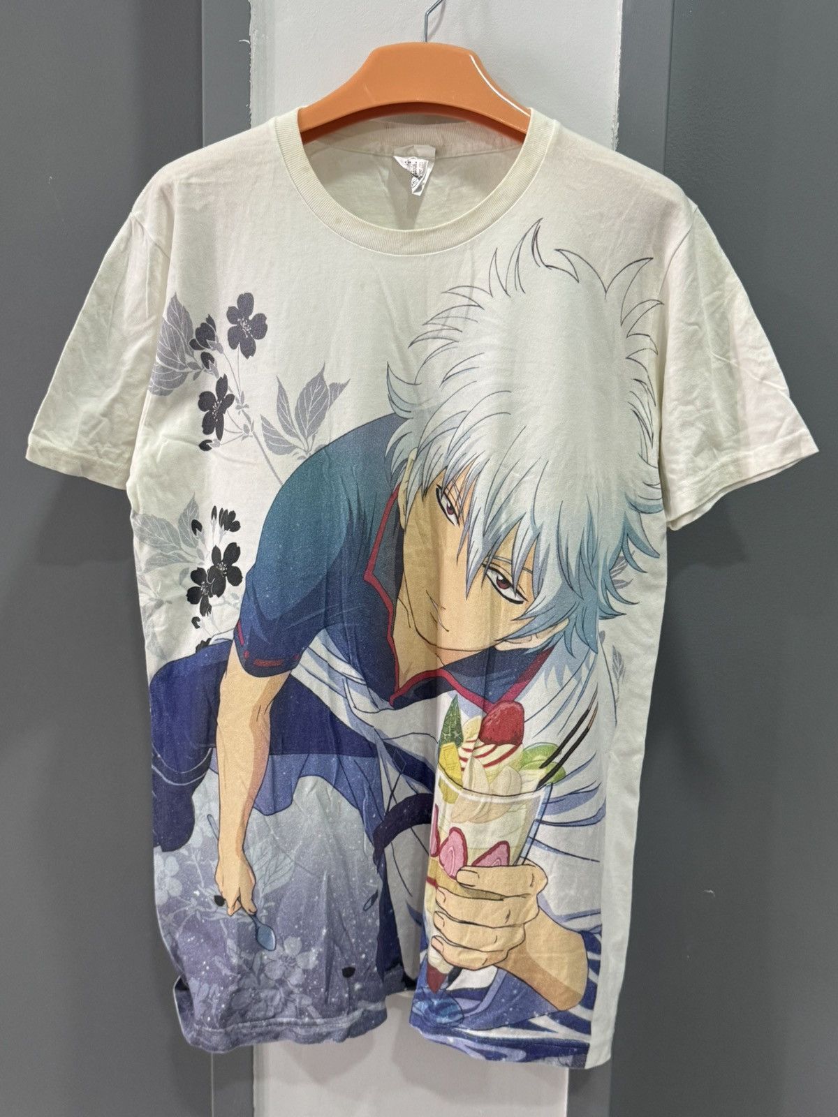 Anime GINTOKI SAKATA - anime cospa overprint tee Size US XL / EU 56 / 4 - 1 Thumbnail
