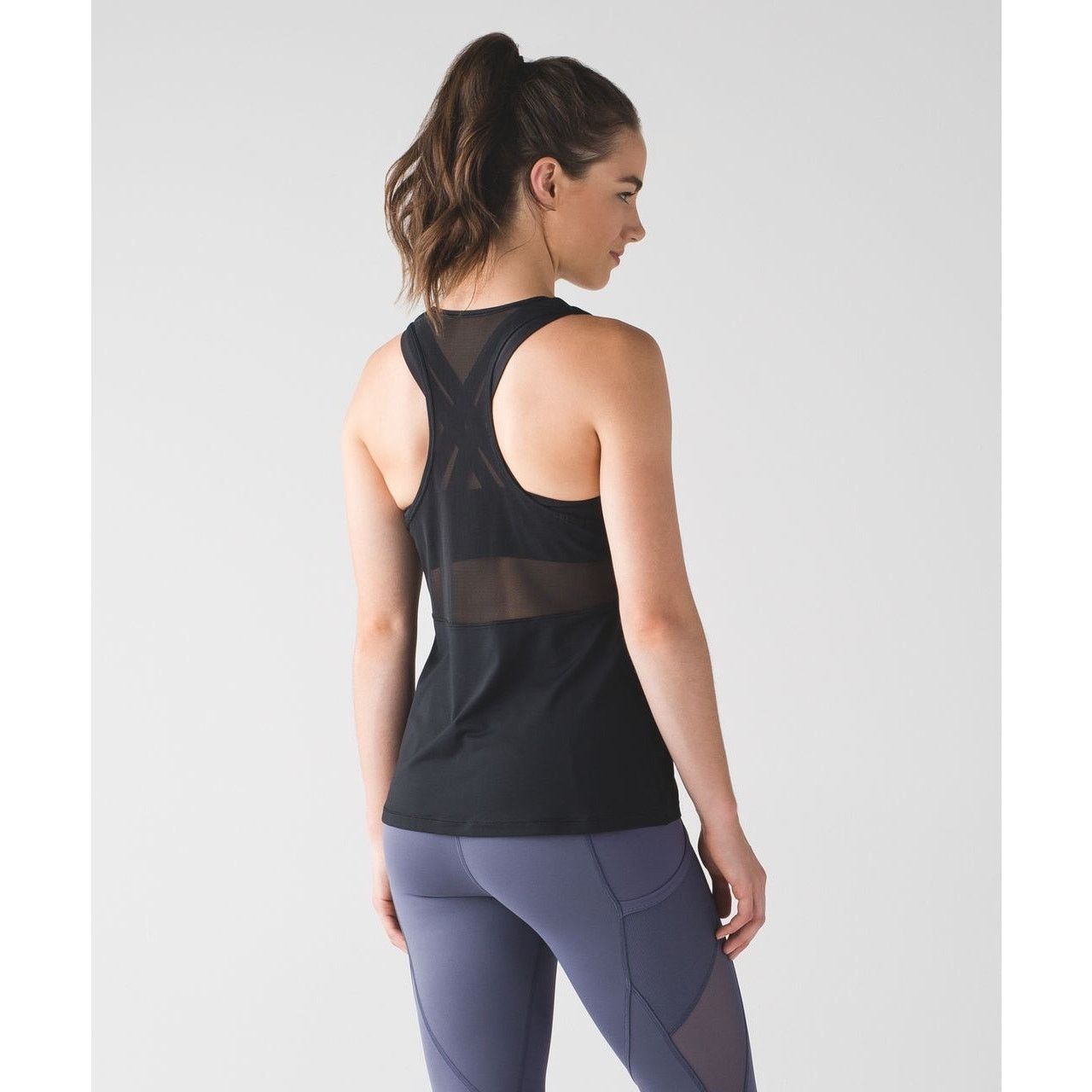 Lululemon Lululemon Fast As Light 2-In-1 Tank Black Size 6 Size M / US 6-8 / IT 42-44 - 2 Thumbnail