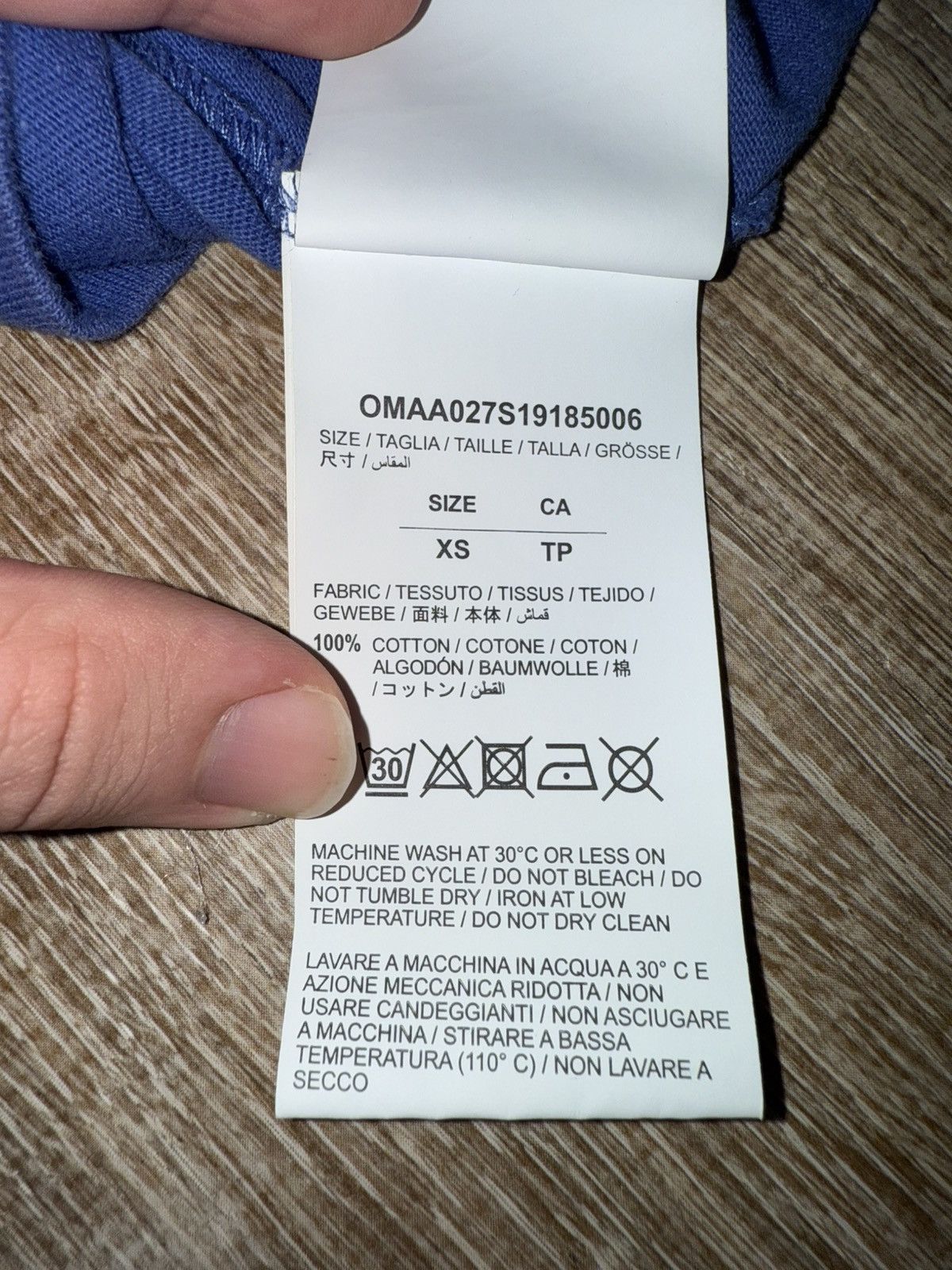Off-White × Virgil Abloh Off-White Split Arrow Logo Tee Size US XS / EU 42 / 0 - 7 Thumbnail