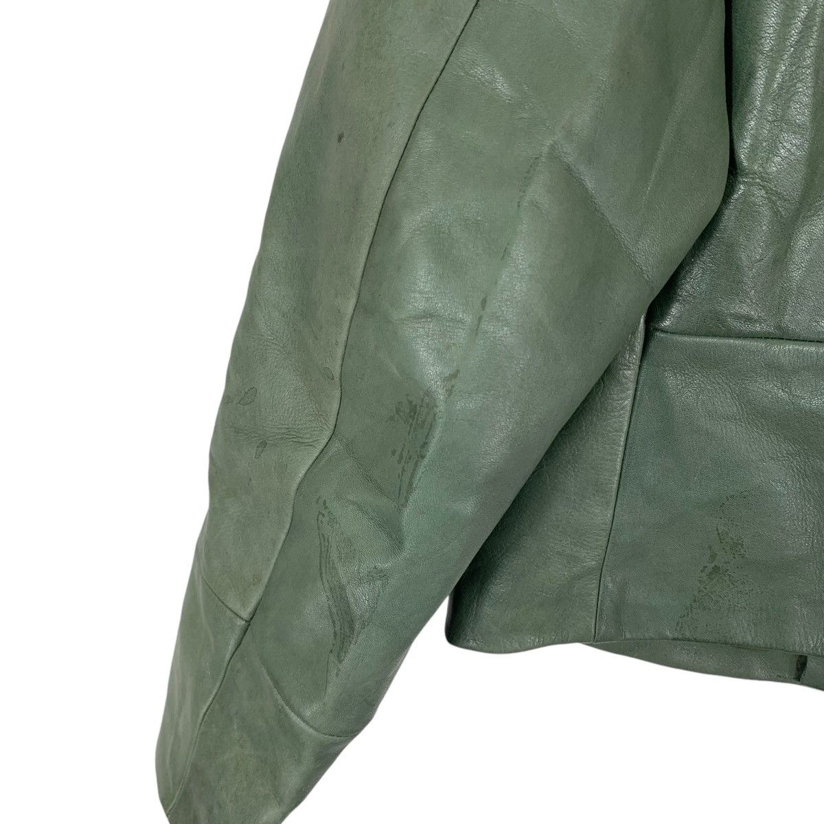 Genuine Leather ⚡️⚡️ VINTAGE JIPIJAPA JAPANESE BRAND LEATHER BIKER JACKET Size US S / EU 44-46 / 1 - 9 Thumbnail