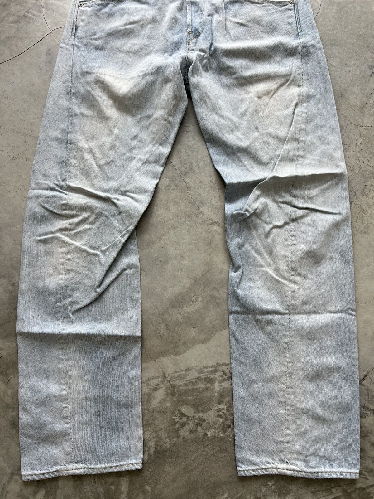 Levi's Levis Engineered Jeans Buckleback Tag W31 Actual 33x32 Size US 31 - 4 Thumbnail