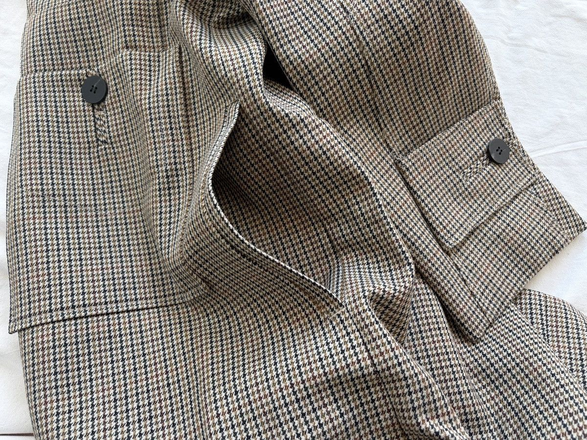 Wooyoungmi Wooyoungmi FW21 Houndstooth Mac Coat Oversized Size US S / EU 44-46 / 1 - 10 Thumbnail