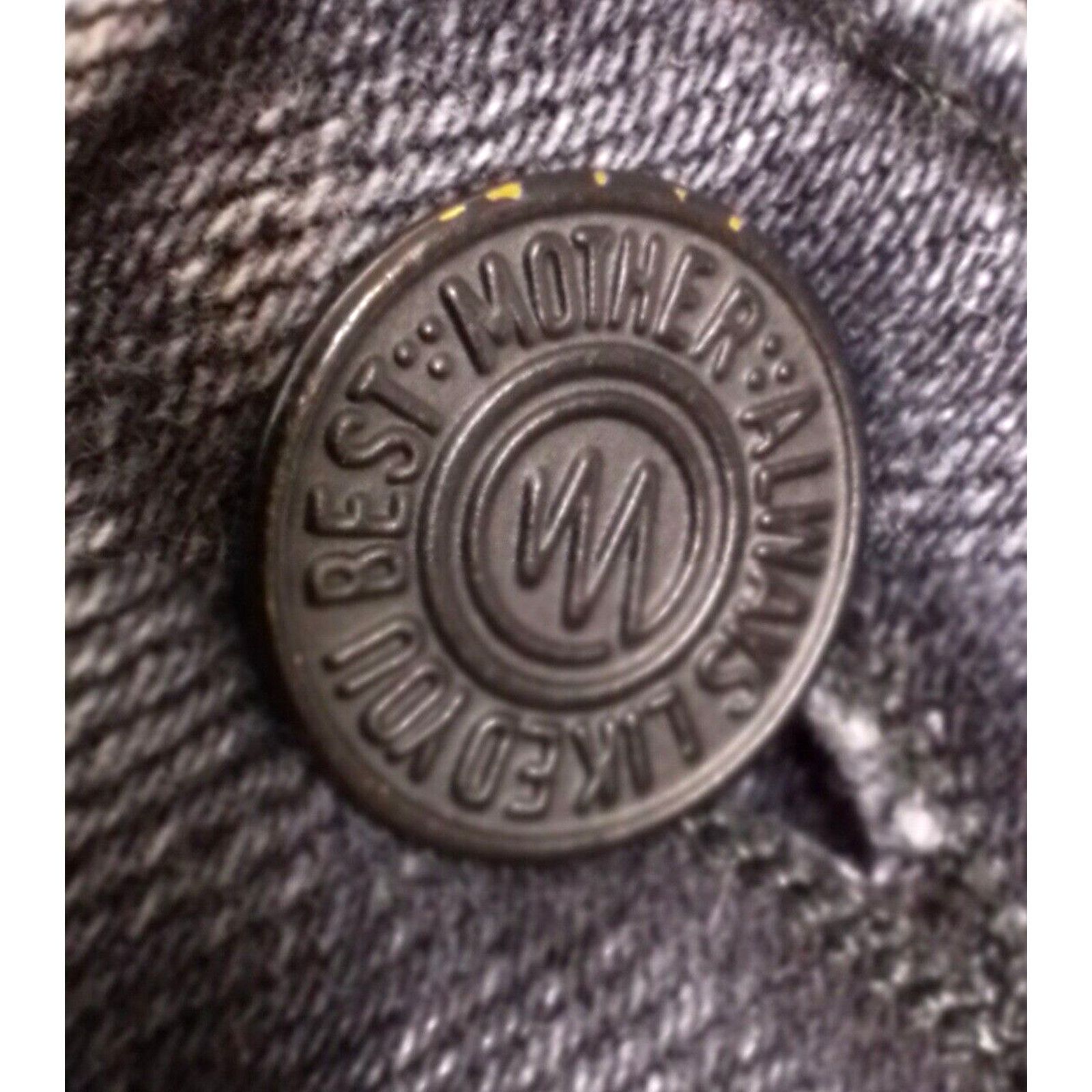 MOTHER Mother Denim Women's 26 The Midrise Dazzler Jean Black Size 26" / US 2 / IT 38 - 5 Thumbnail